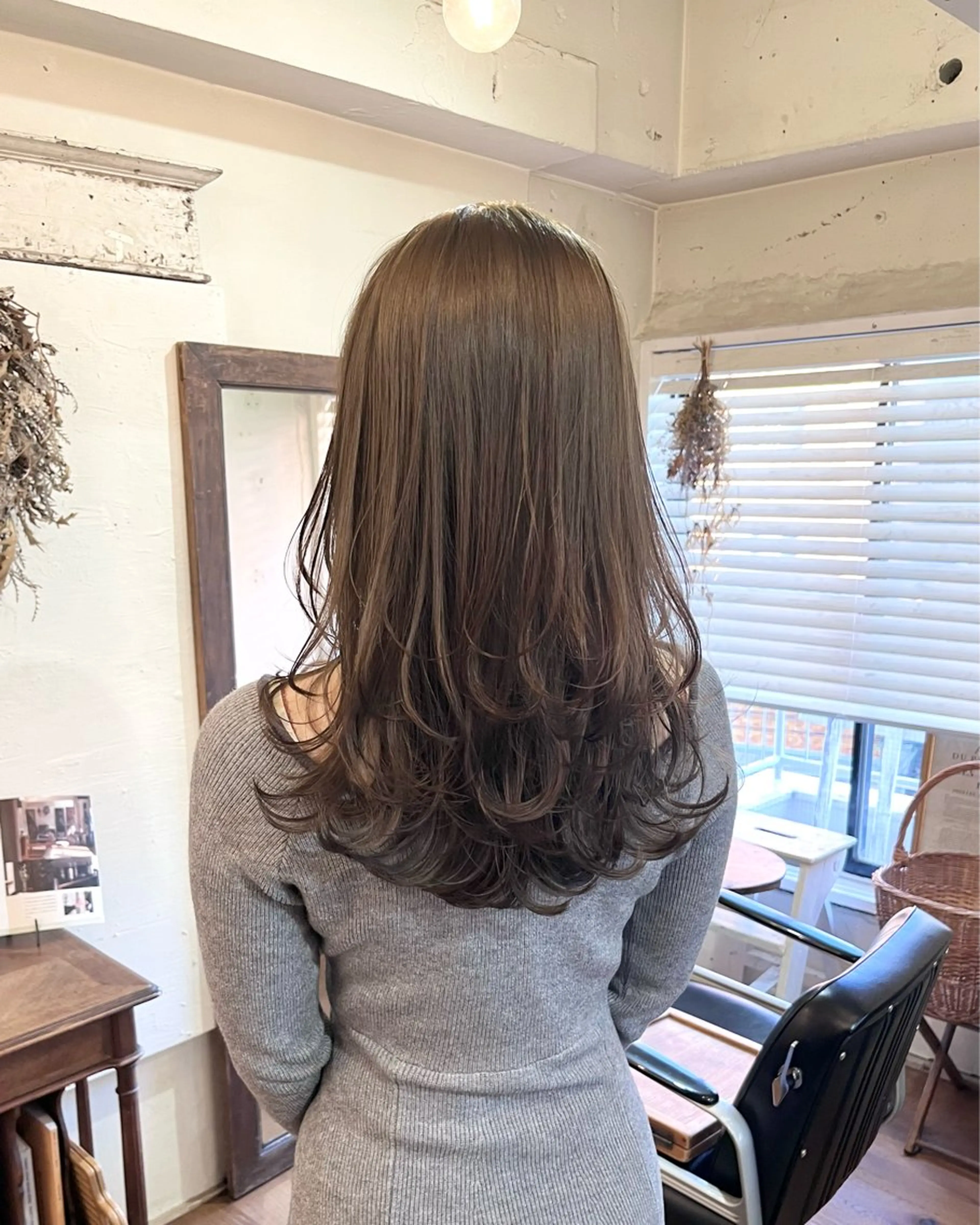 ロング カラー カット ヘアカラー トリートメント Trico Antique【トリコアンティーク】所属・暗髪とオリーブ🌿 渡辺拓人のヘアスタイル
