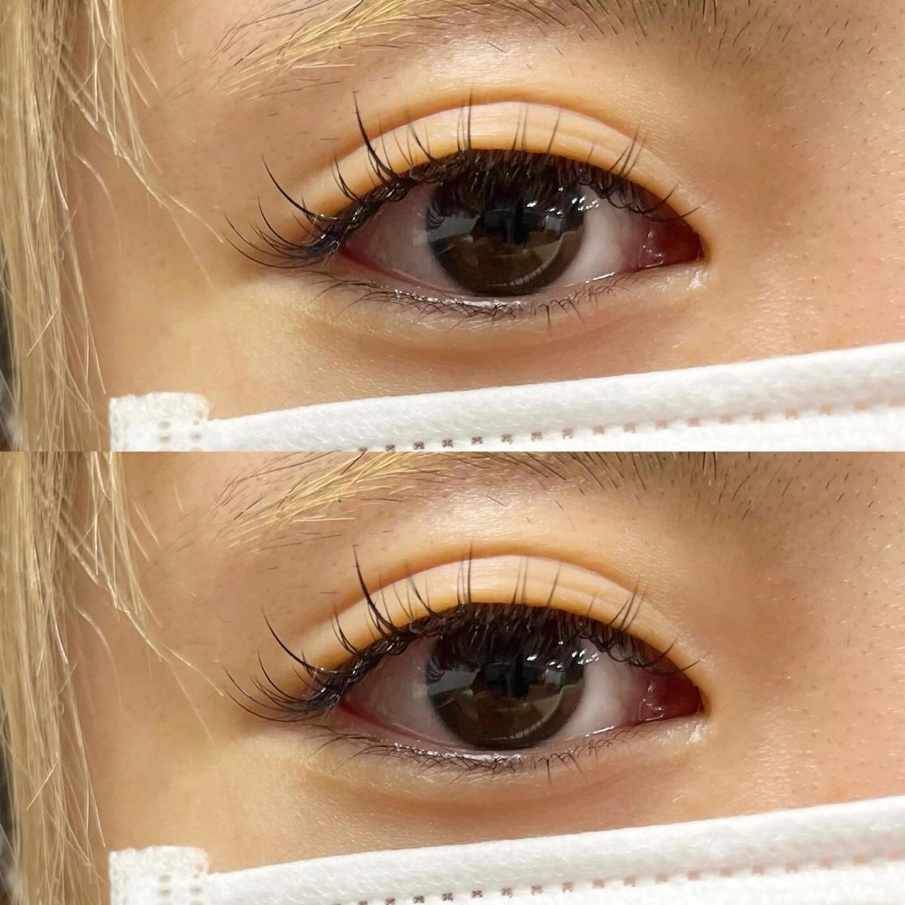 マツエク・マツパ Cカール ワンホンマツエク 🫧ナオ🫧 /韓国 ヘア/ マンツーマンのヘアスタイル