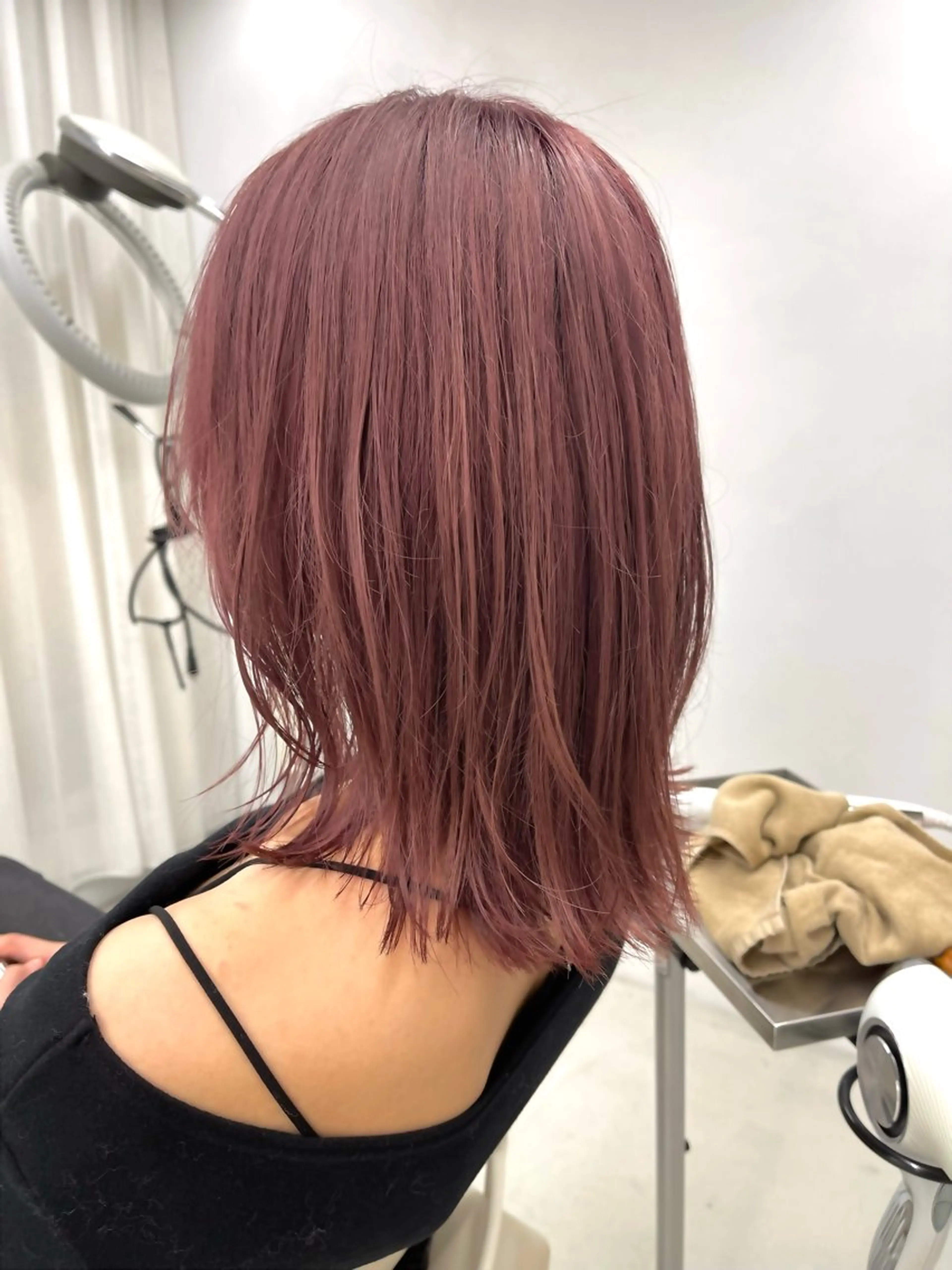 ミディアム カラー 柴田泰秀sotti. 髪質改善/ブリーチのヘアスタイル