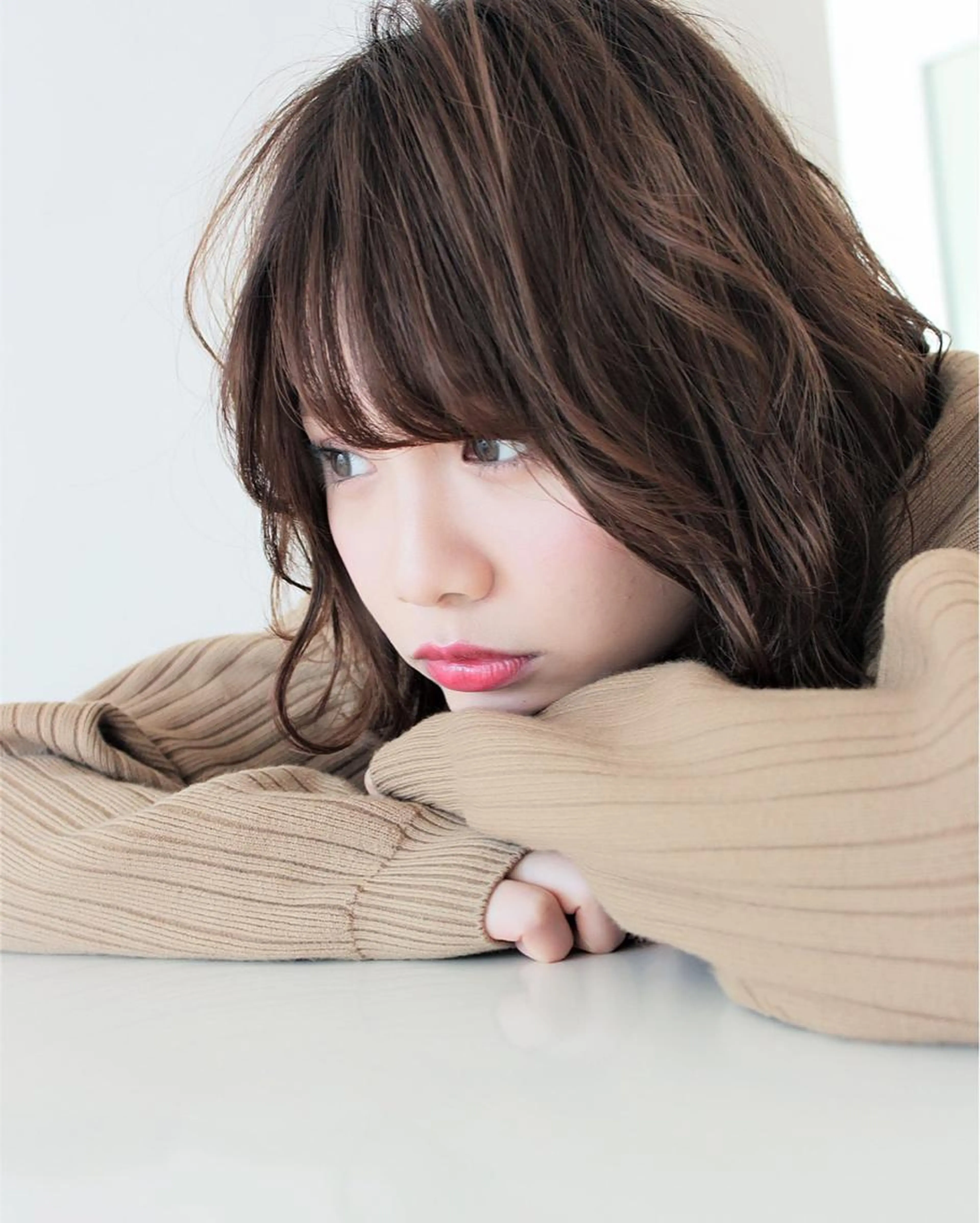 【リピーター様限定クーポン】カット＋透明感カラー＋5stepトリートメントの写真