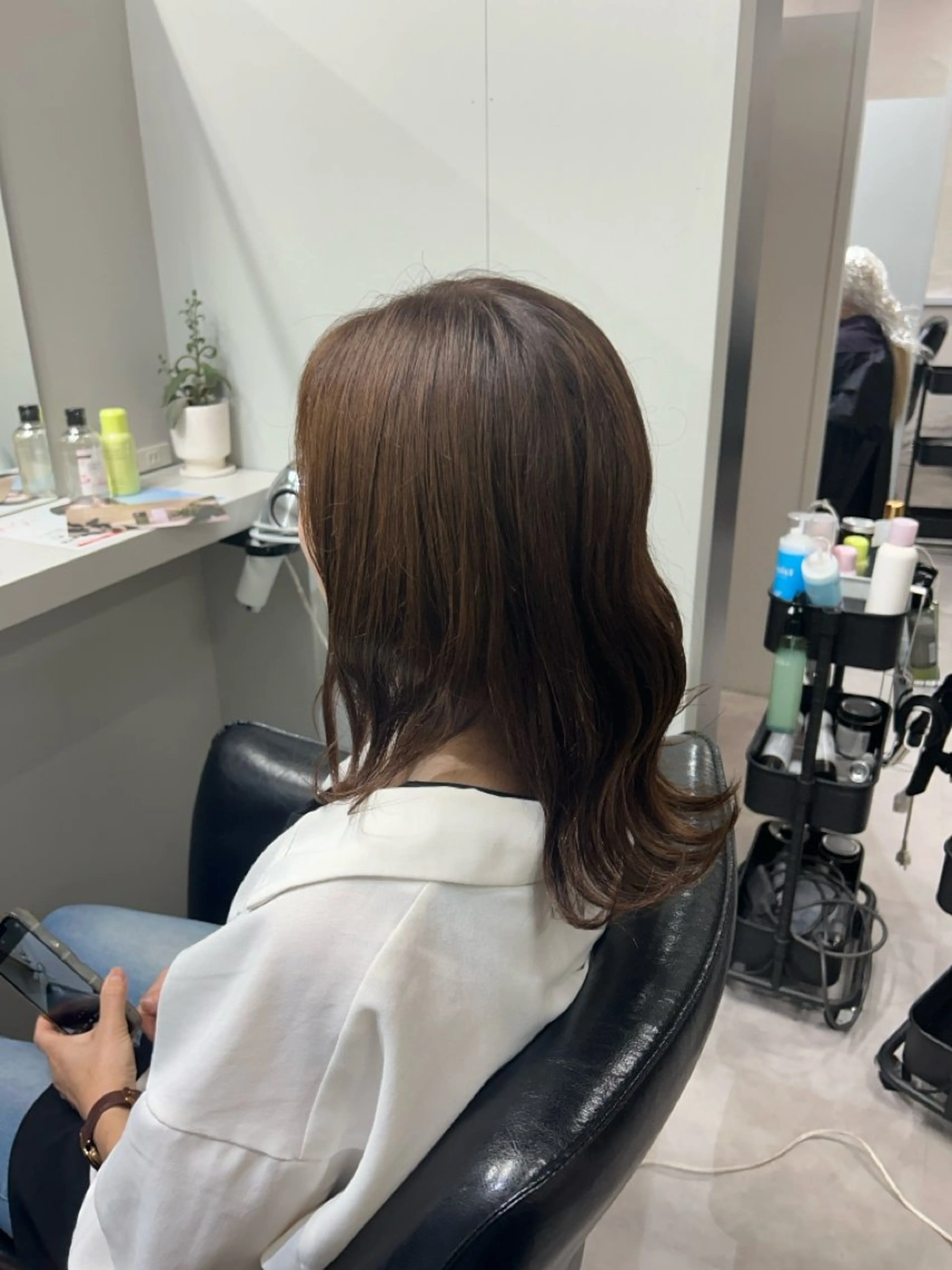 カラー tokute 片岡心🐥のヘアスタイル