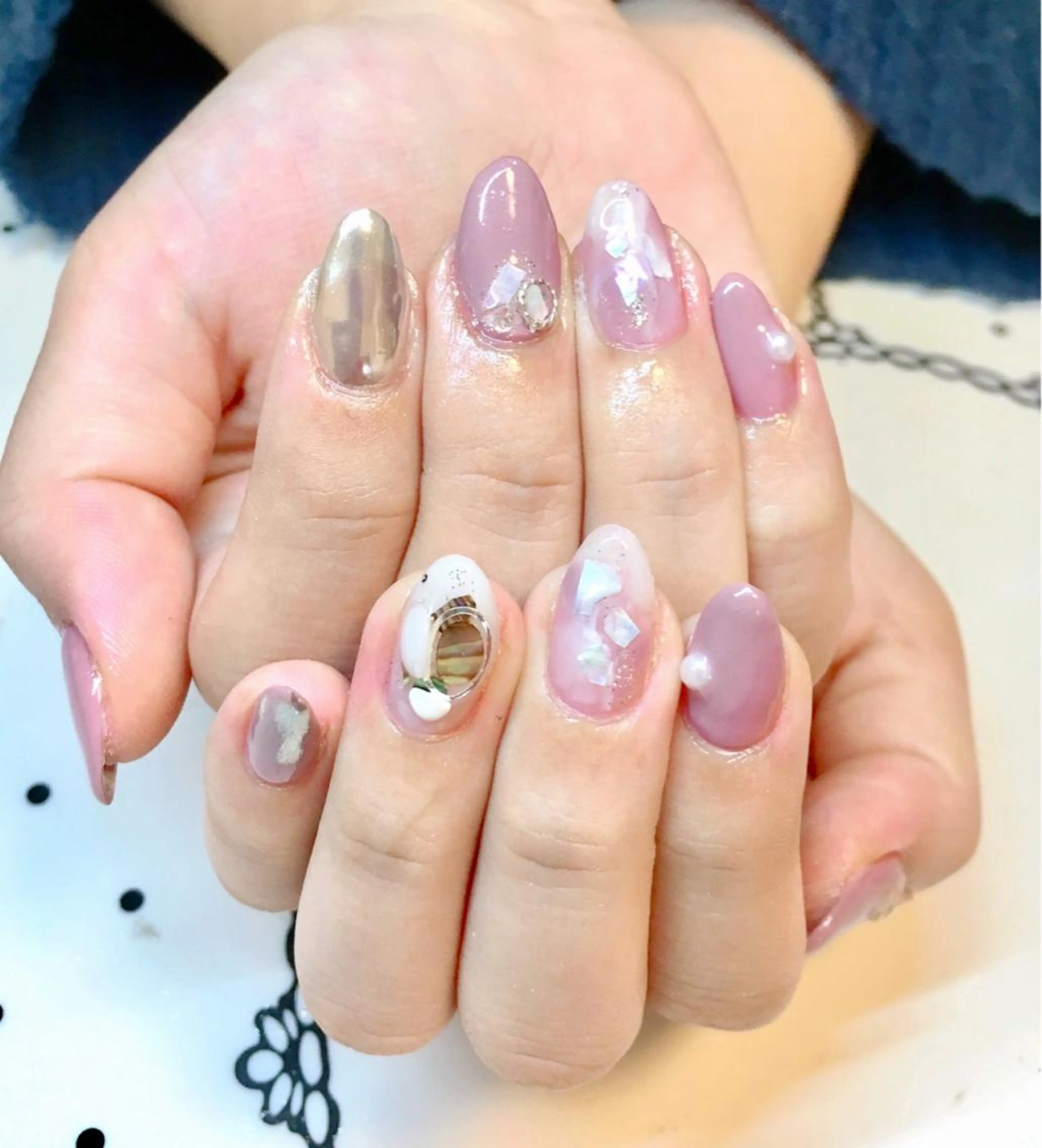 ネイル ハンドネイル nailsalon sugarr所属・nailist cocoのネイルデザイン