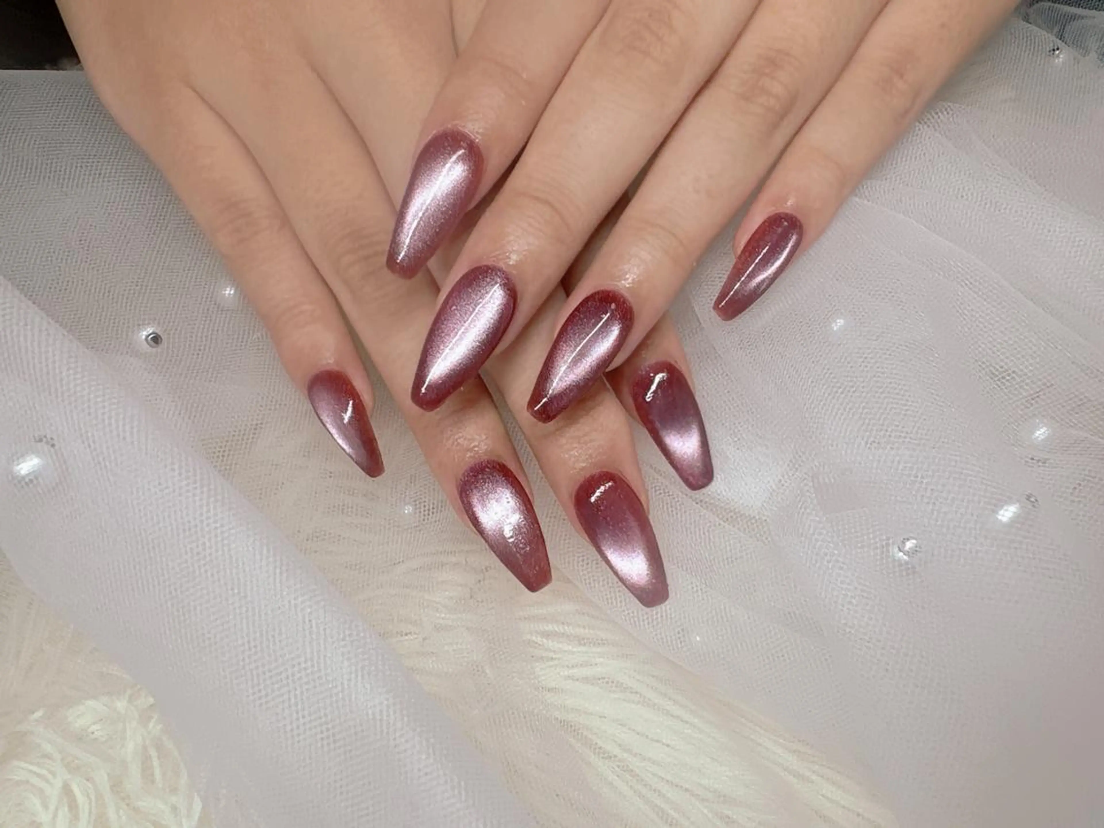 オフ込み　マグネットネイルの写真