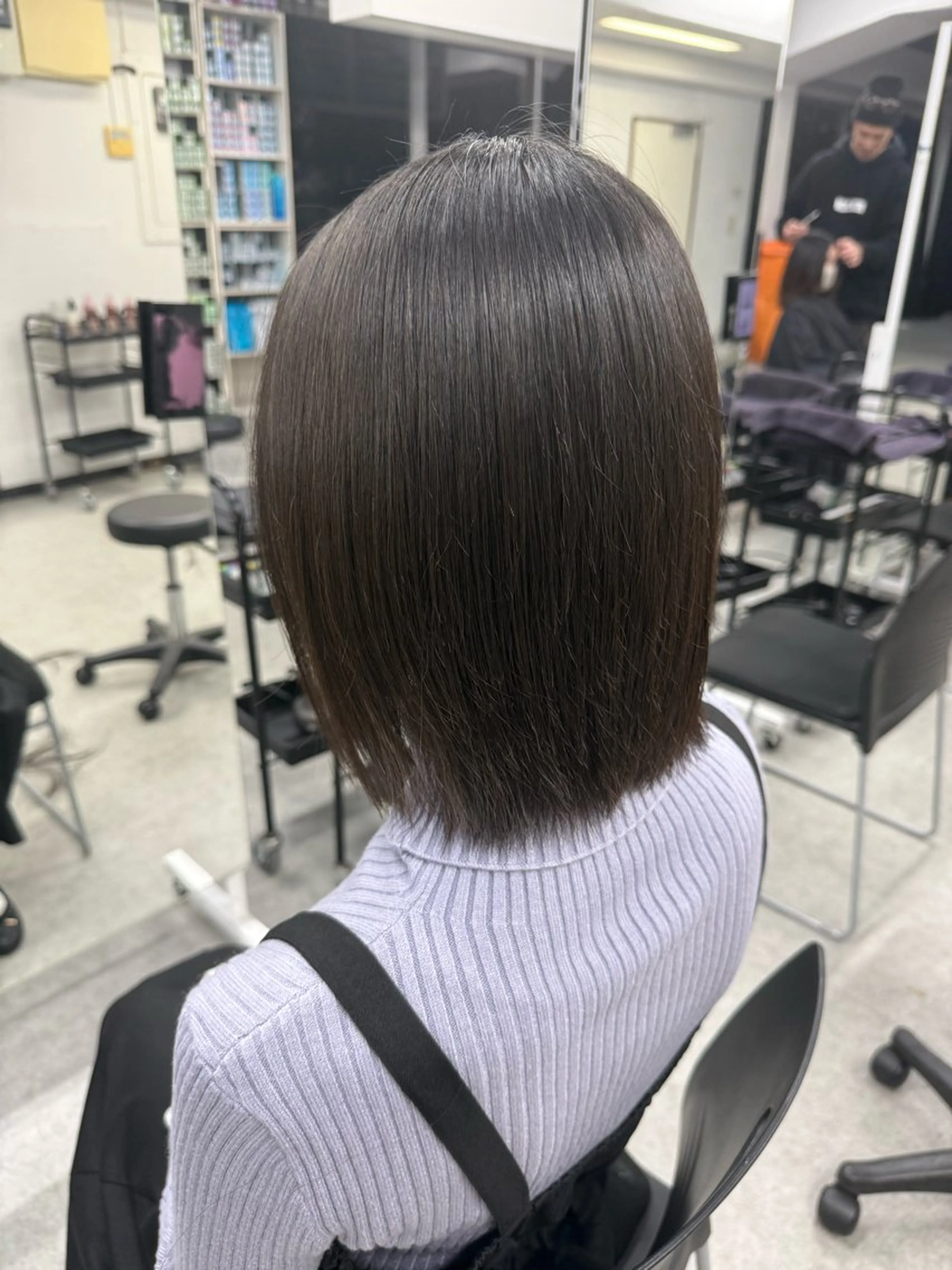 ショート カラー ヘアカラー トリートメント レイヤー/透明感カラ ー/髪質改善/maoのヘアスタイル