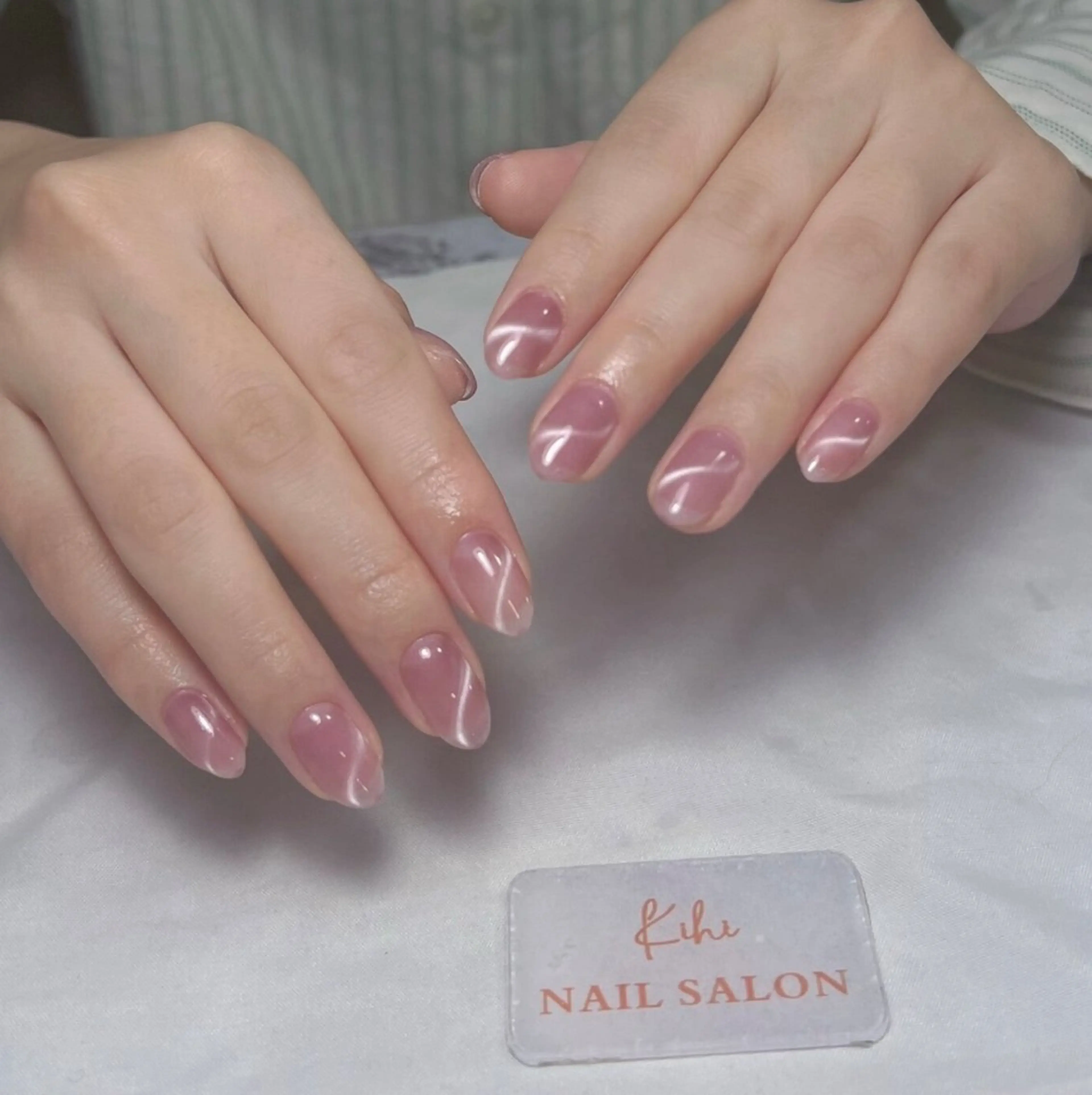 ネイル アートネイル フレンチネイル ジェルネイル グラデーション 韓国ネイル 村中 ハナのネイルデザイン