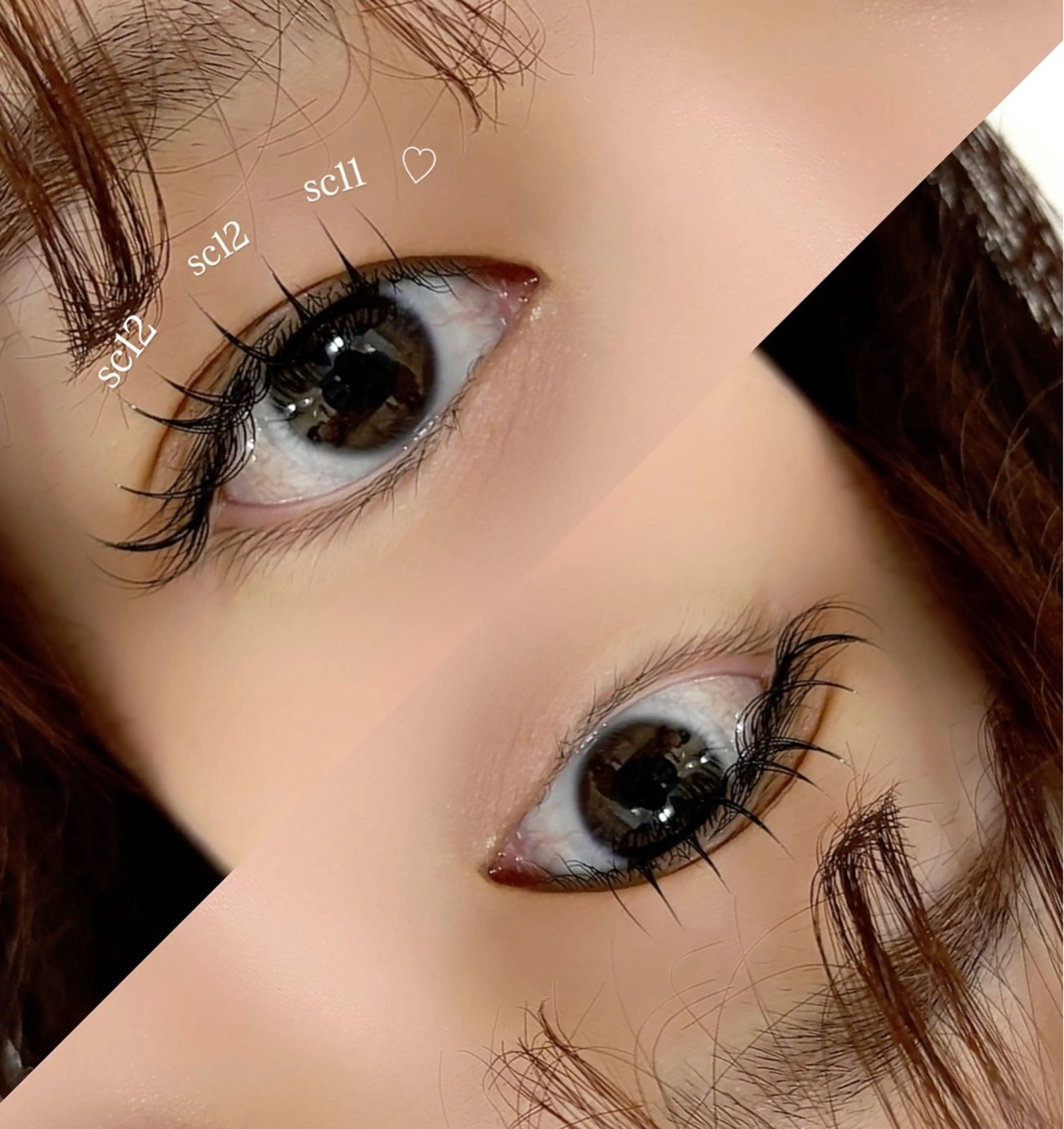 マツエク・マツパ フラットラッシュ sora🫧 バインドロック💗のマツエク・マツパデザイン