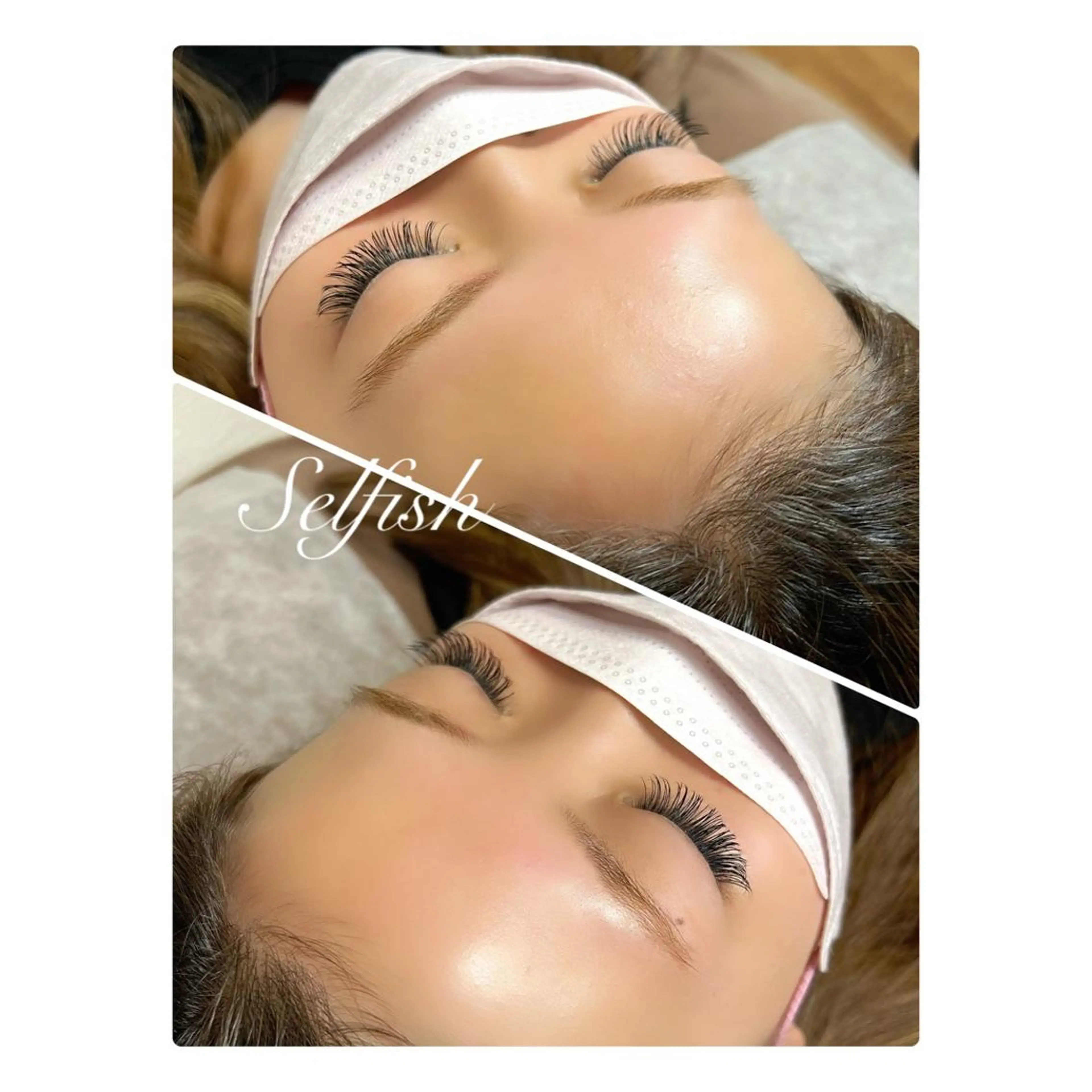 マツエク・マツパ 付け放題 フラットラッシュ eyelashsalonSelfish所属・. Selfishのマツエク・マツパデザイン