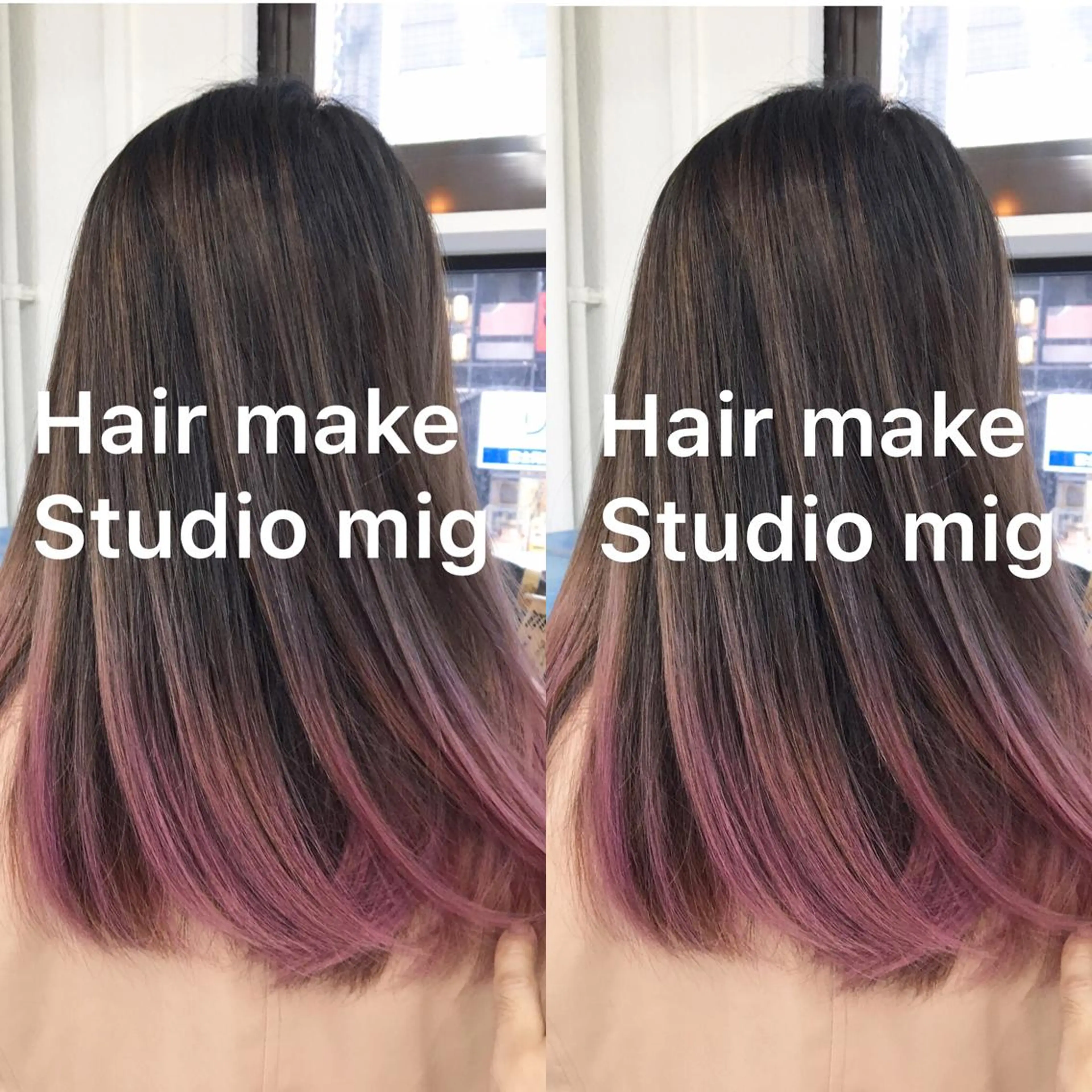 「✨ミニモ限定✨」ブリーチグラデーションカラー&2stepトリートメントの写真