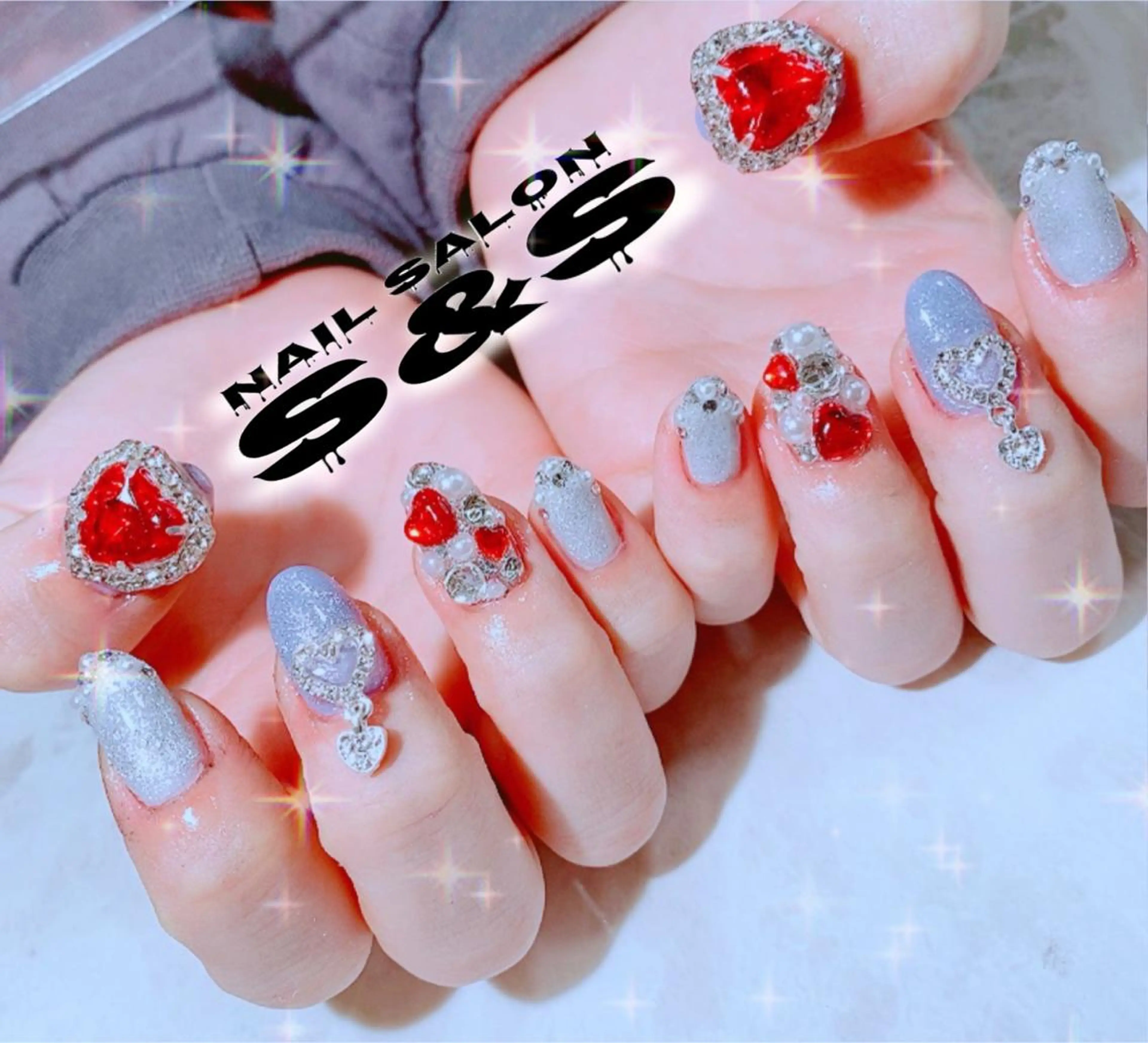 ネイル 長さ出し メンズネイル 持ち込み スカルプネイル S&S 村田小百合のネイルデザイン