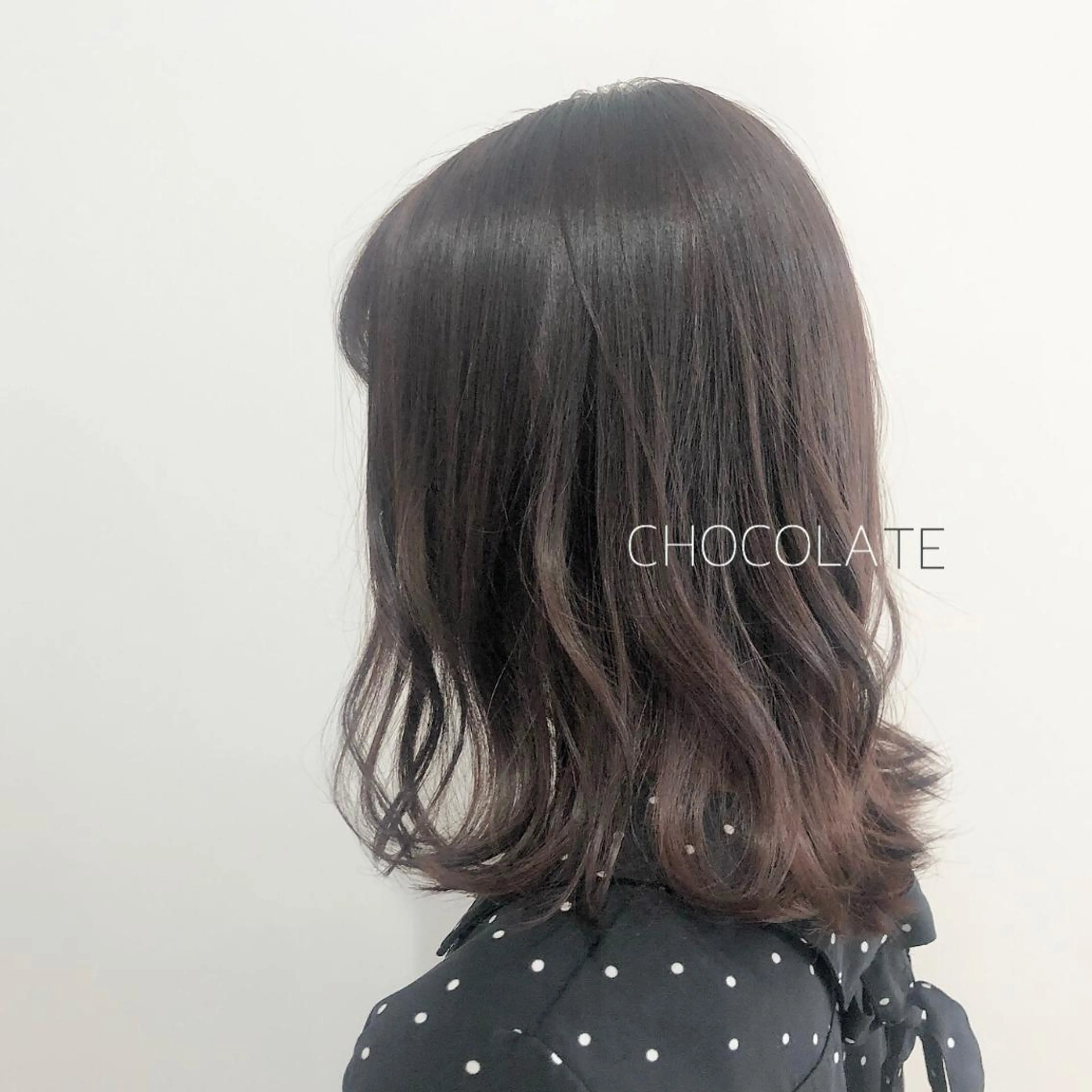 ミディアム カラー お洒落パーマ/ 艶カラー/michiのヘアスタイル