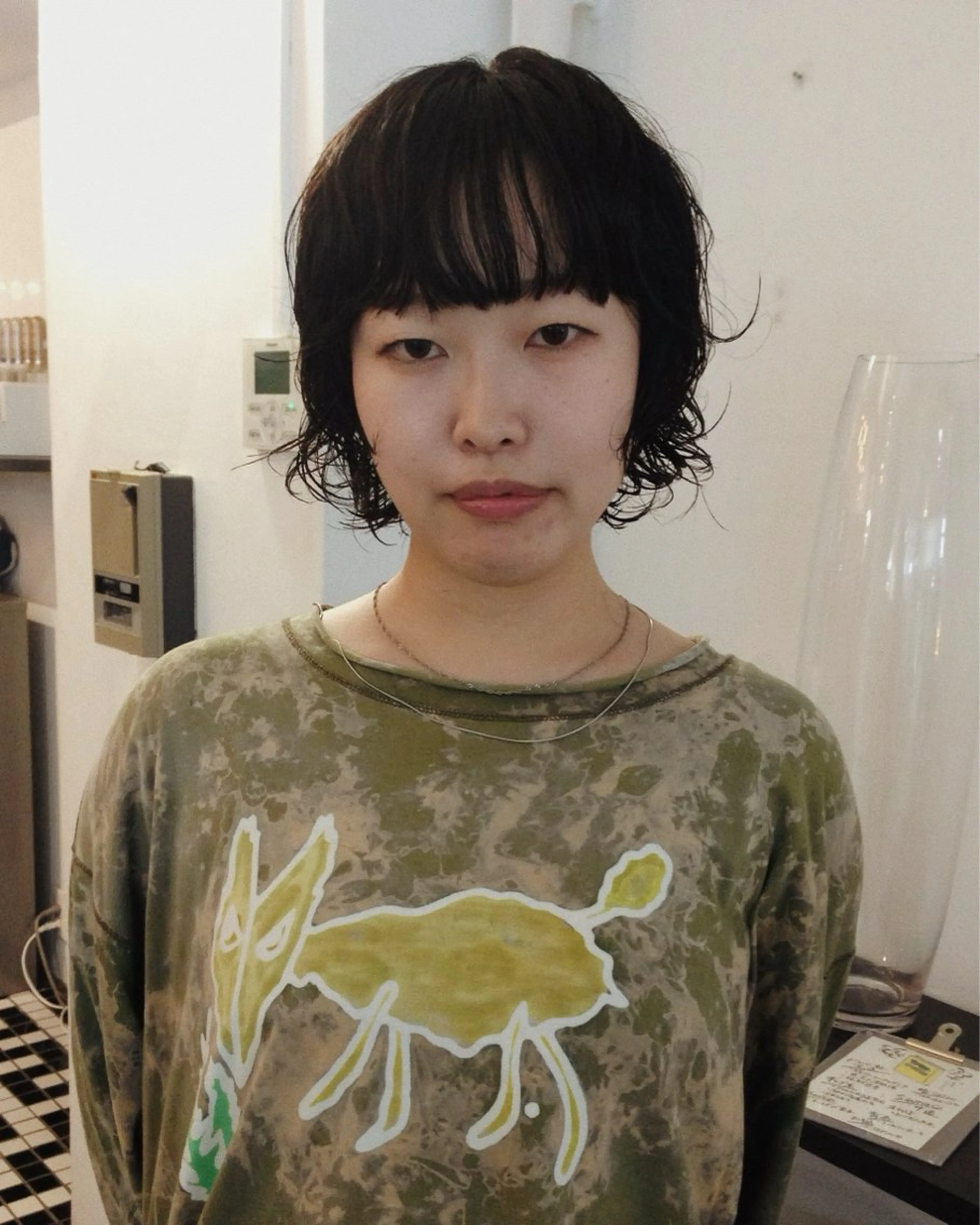 ショート パーマ ショートヘア カット パーマ トリートメント ナカ/パーマ /メンズパーマのヘアスタイル