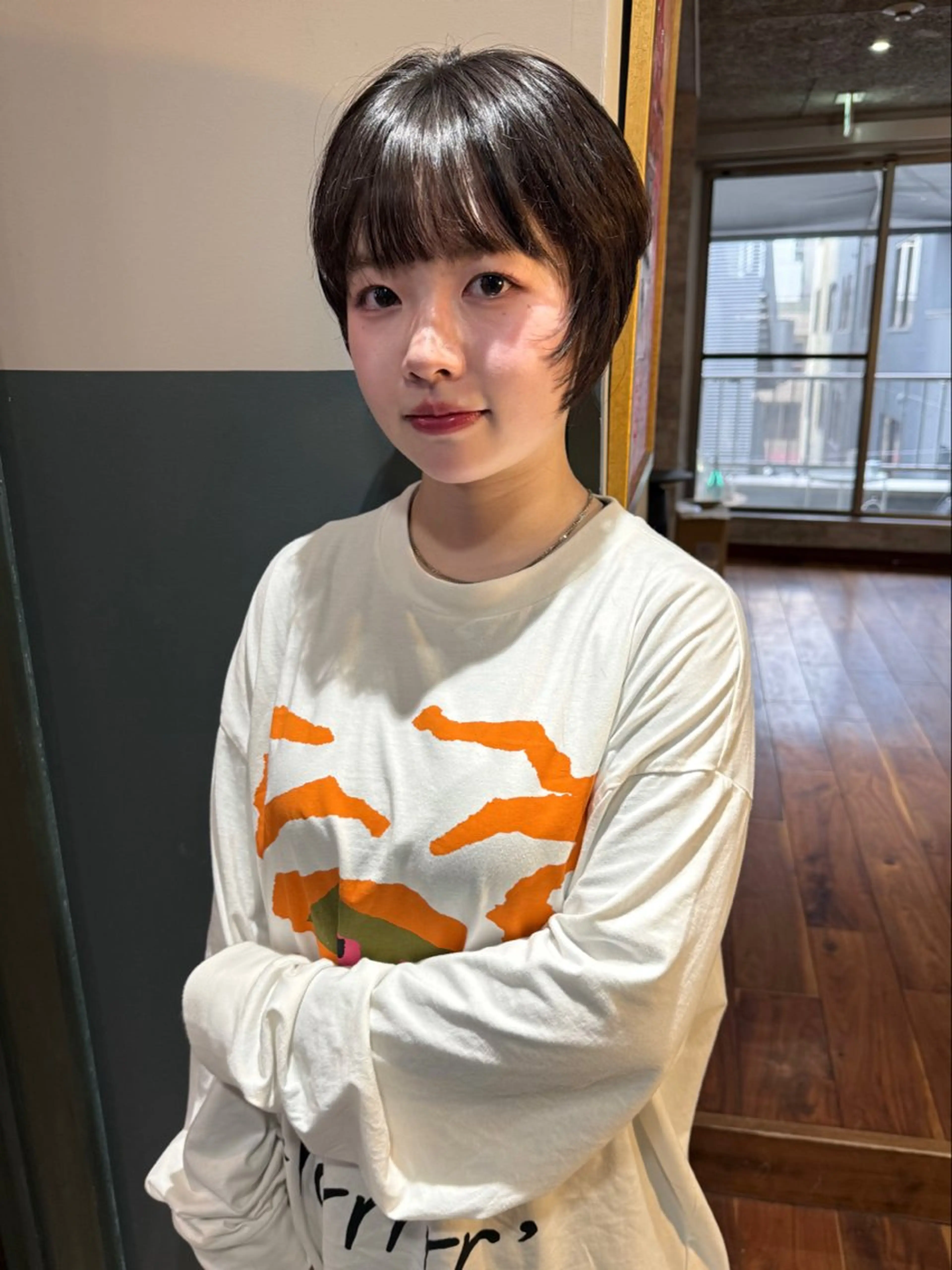 ショート カラー 似合わせカット カット トリートメント mai / linoah˚✧のヘアスタイル