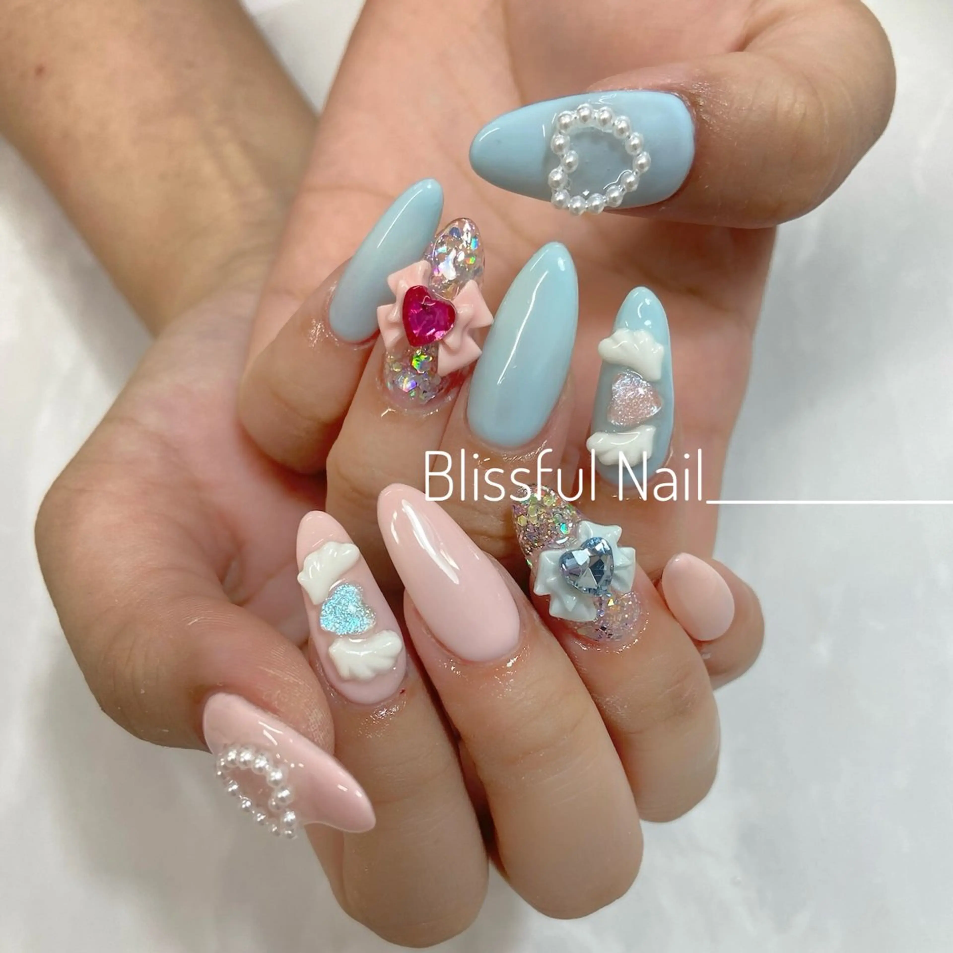 ネイル ハンドネイル Blissful Ayaka♡のネイルデザイン
