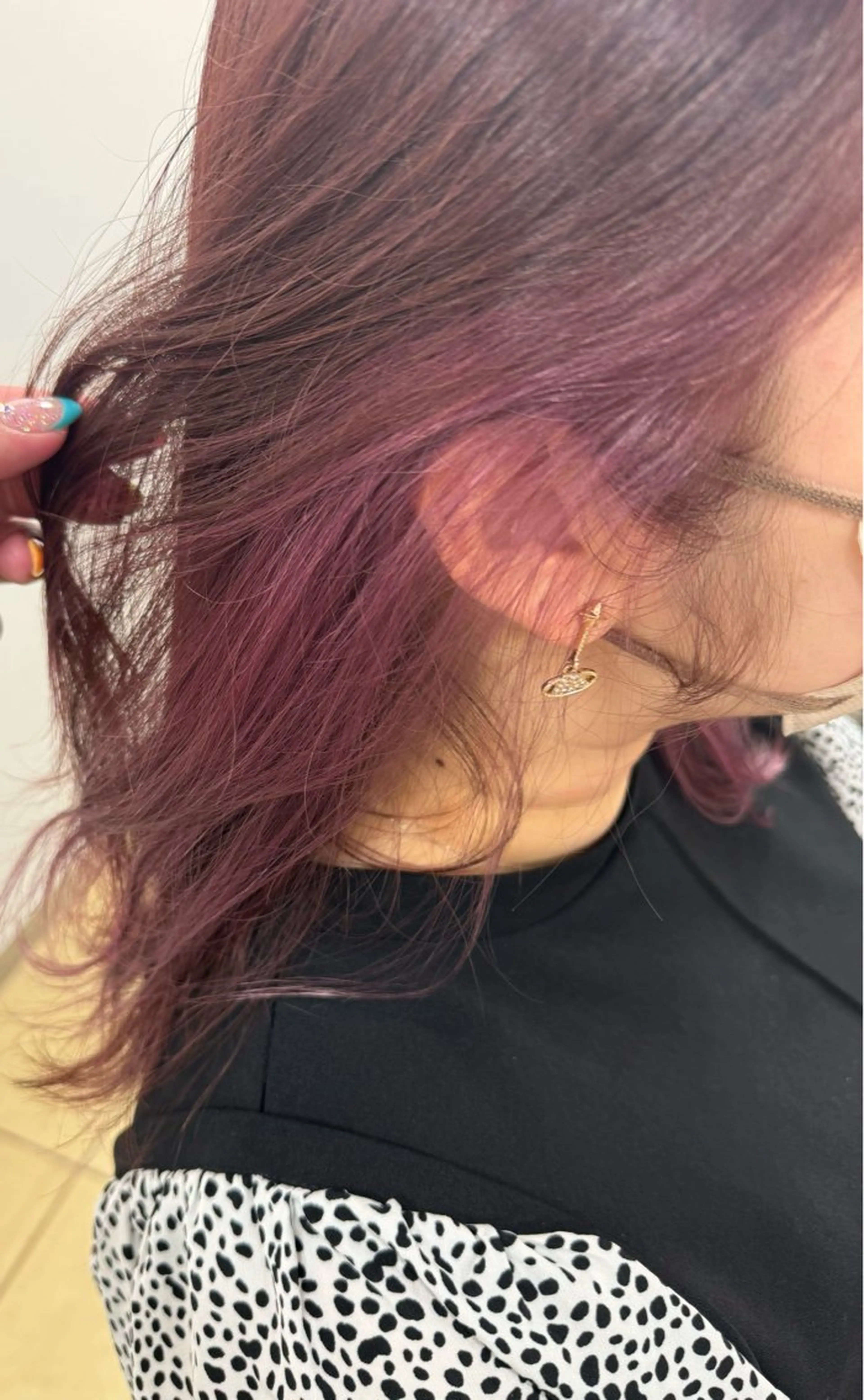 インナーブリーチ＋インナーカラー⟡.·*.の写真