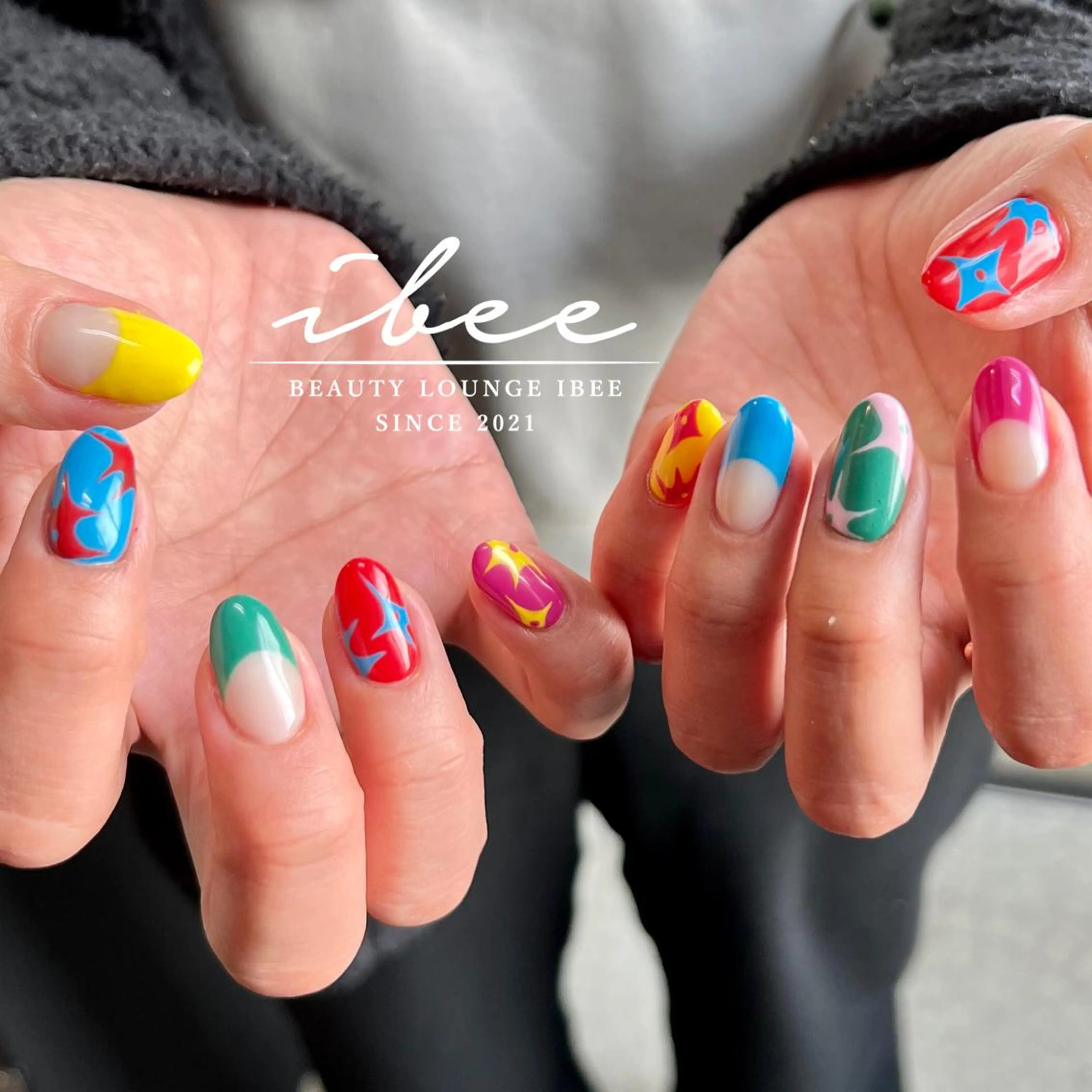 ネイル ハンドネイル ibee nail 🤍yumiのネイルデザイン
