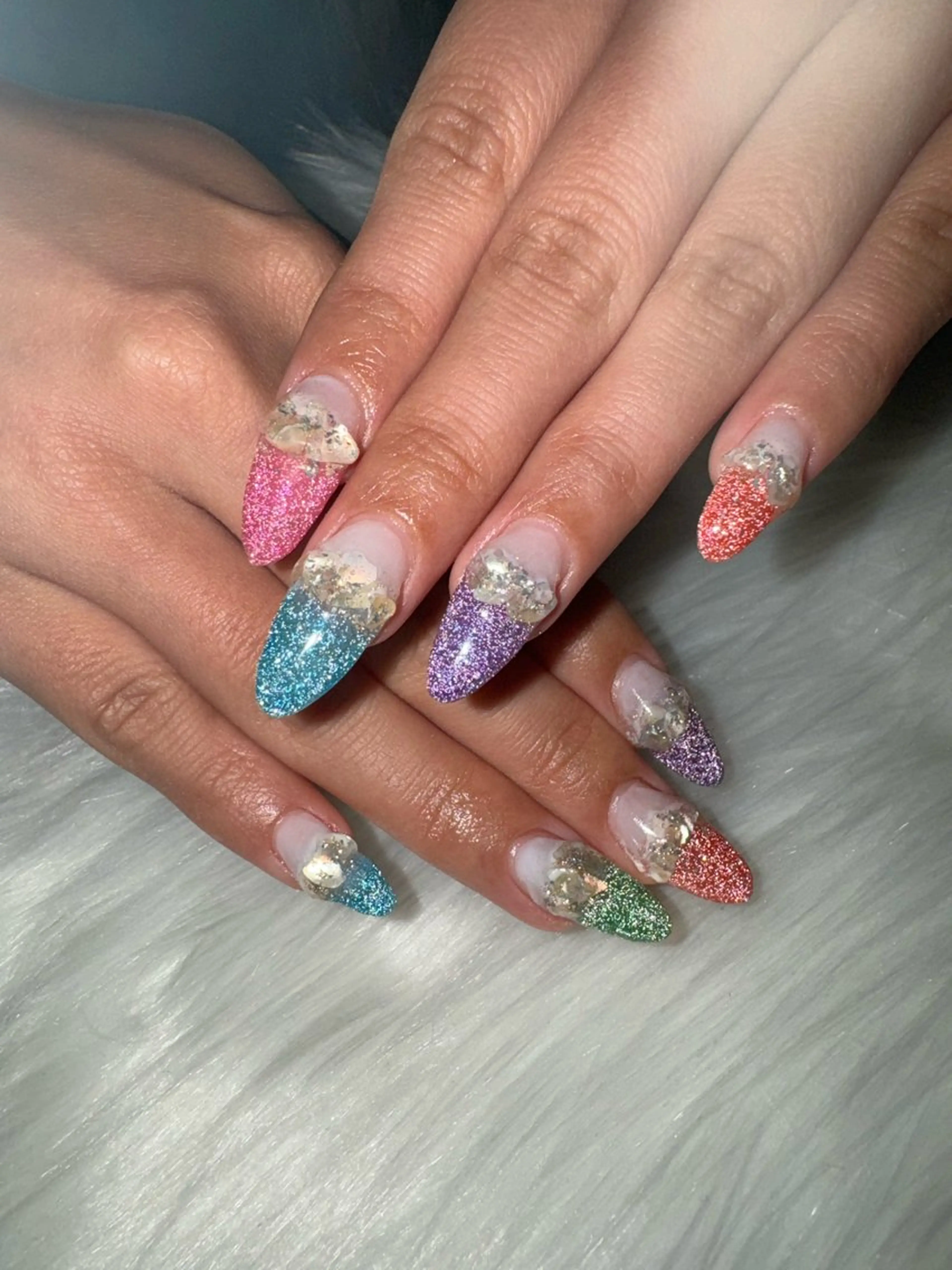 ネイル ハンドネイル YOUTH nails waxing所属・YOUTH natsumiのネイルデザイン