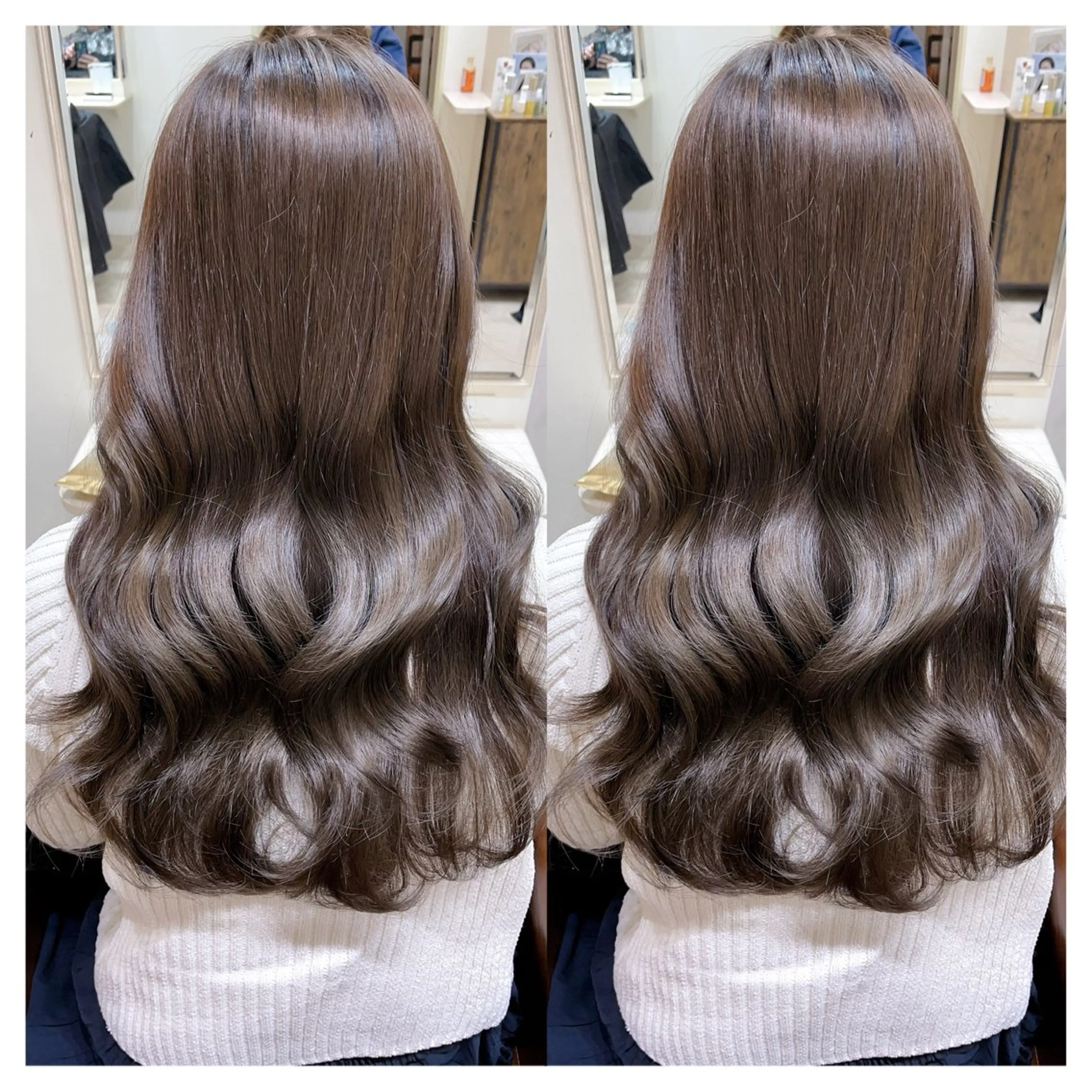 ロング カラー 村山 茉衣のヘアスタイル