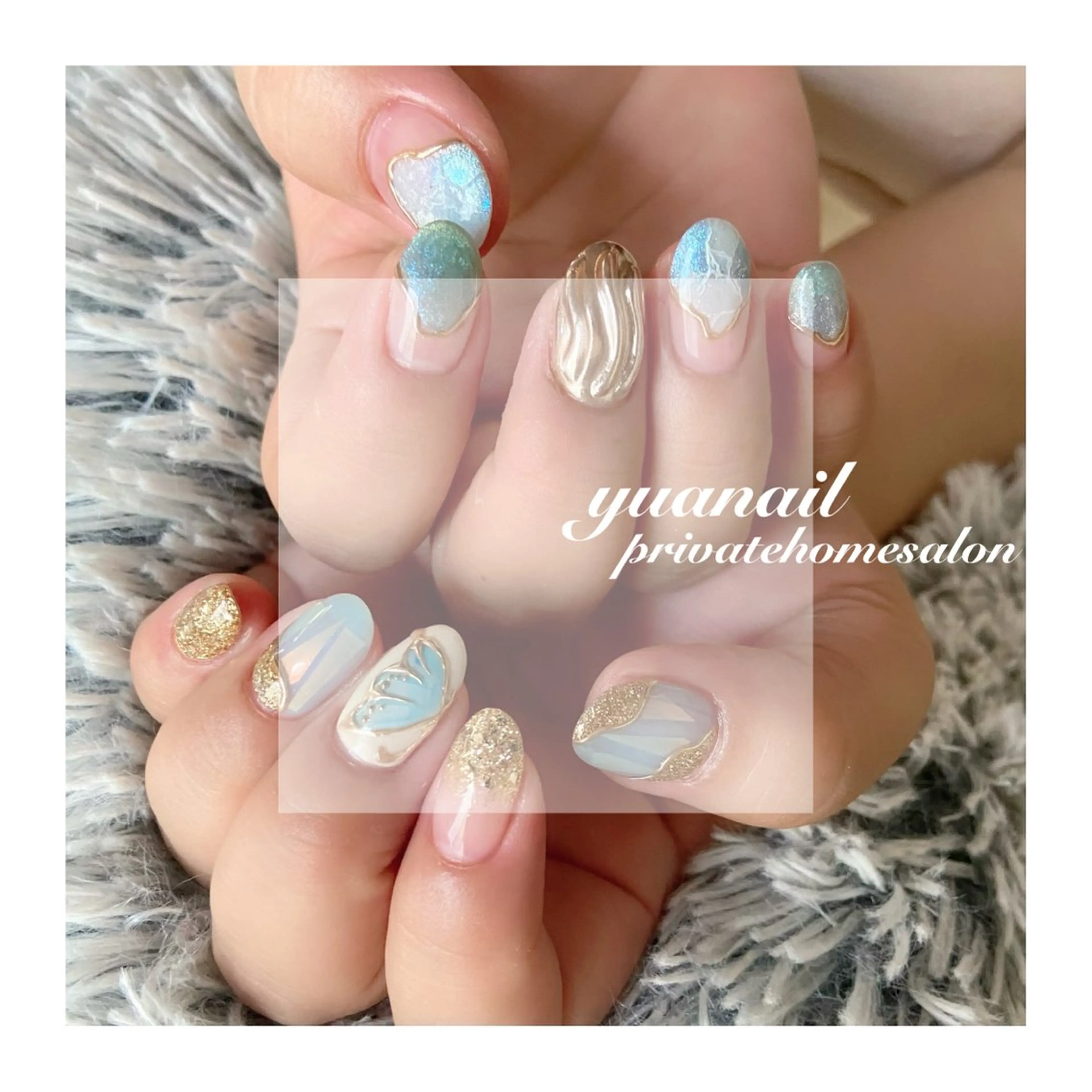 ネイル アートネイル YÜA-NAIL所属・YÜA NAILのネイルデザイン