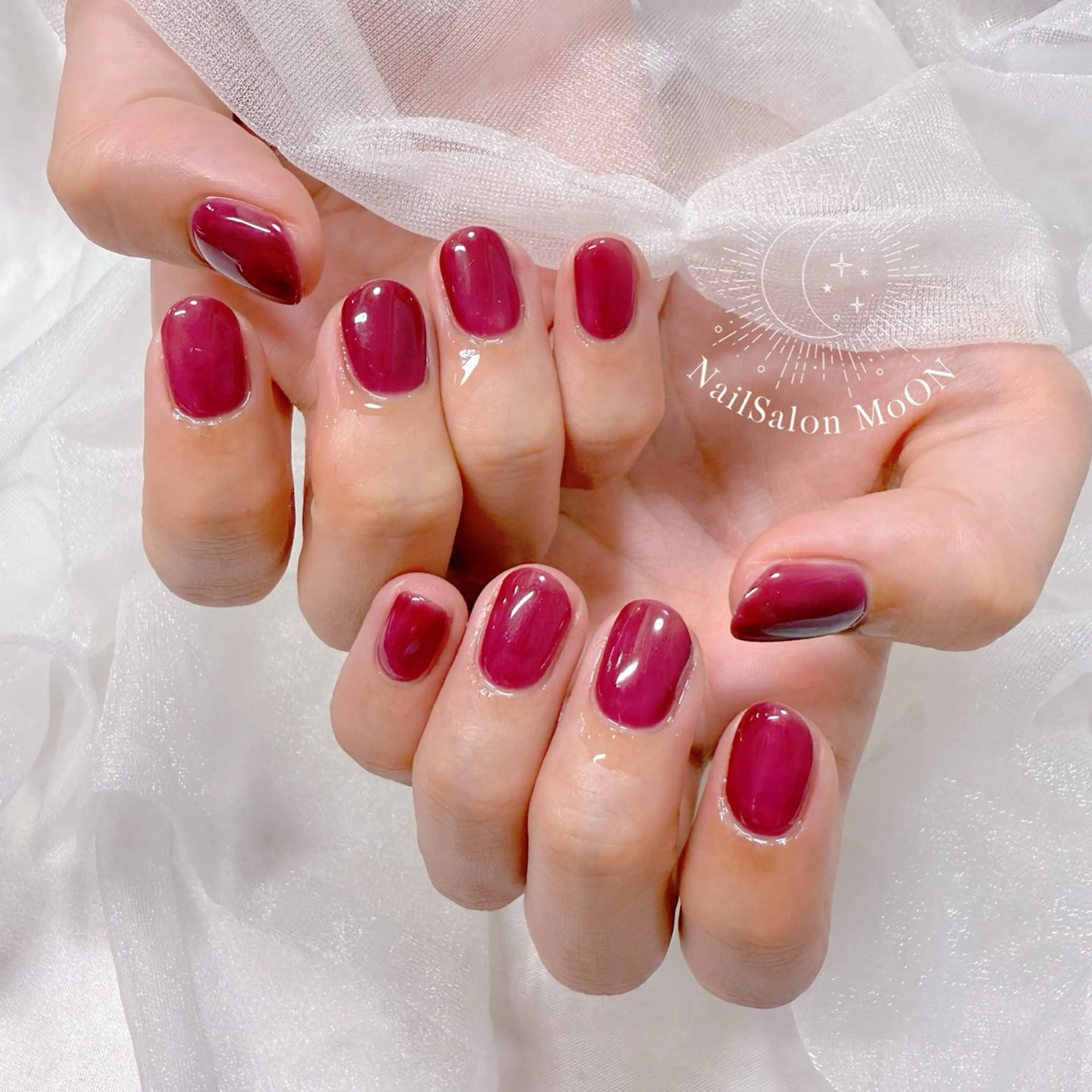 ネイル ハンドネイル ハンドケア MoON...❤︎ MeGuのネイルデザイン