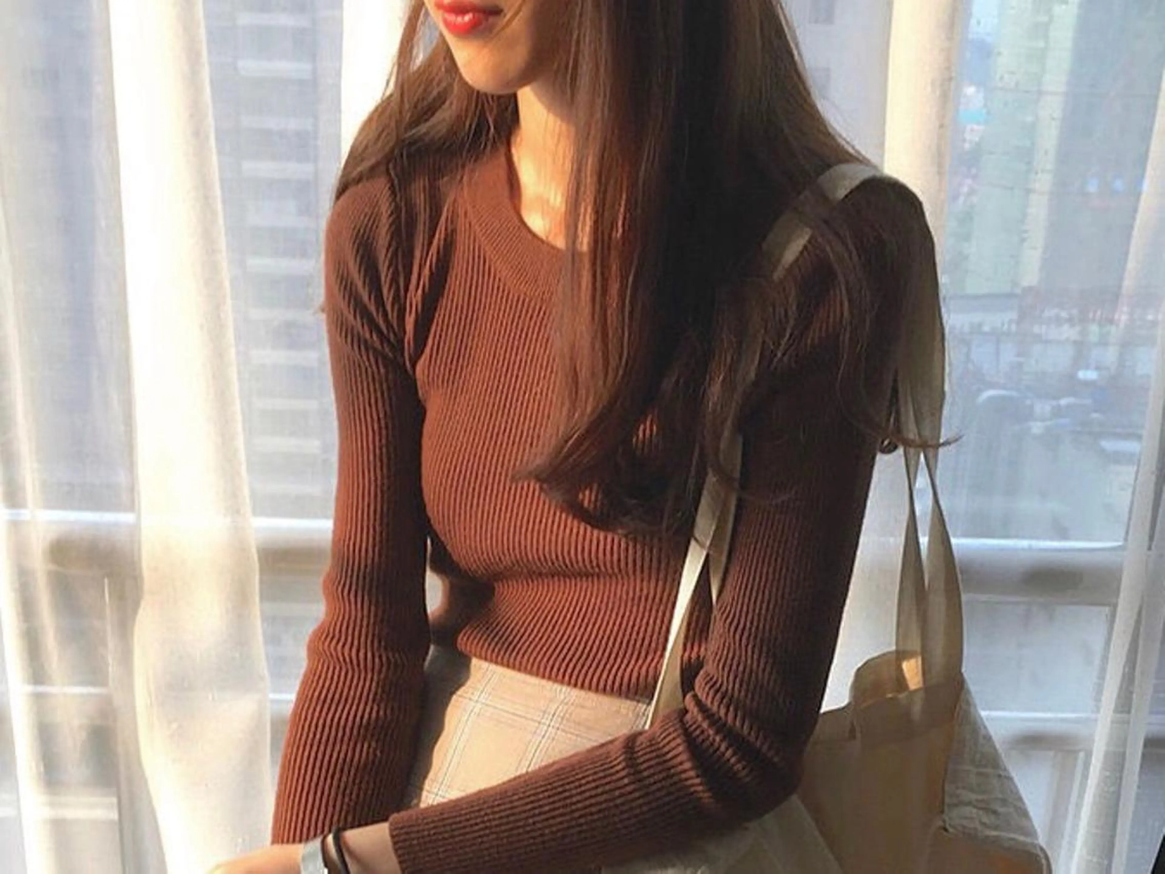 ロング カラー 透明感カラー カット ヘアカラー トリートメント the BRIDGE hair salonのヘアスタイル