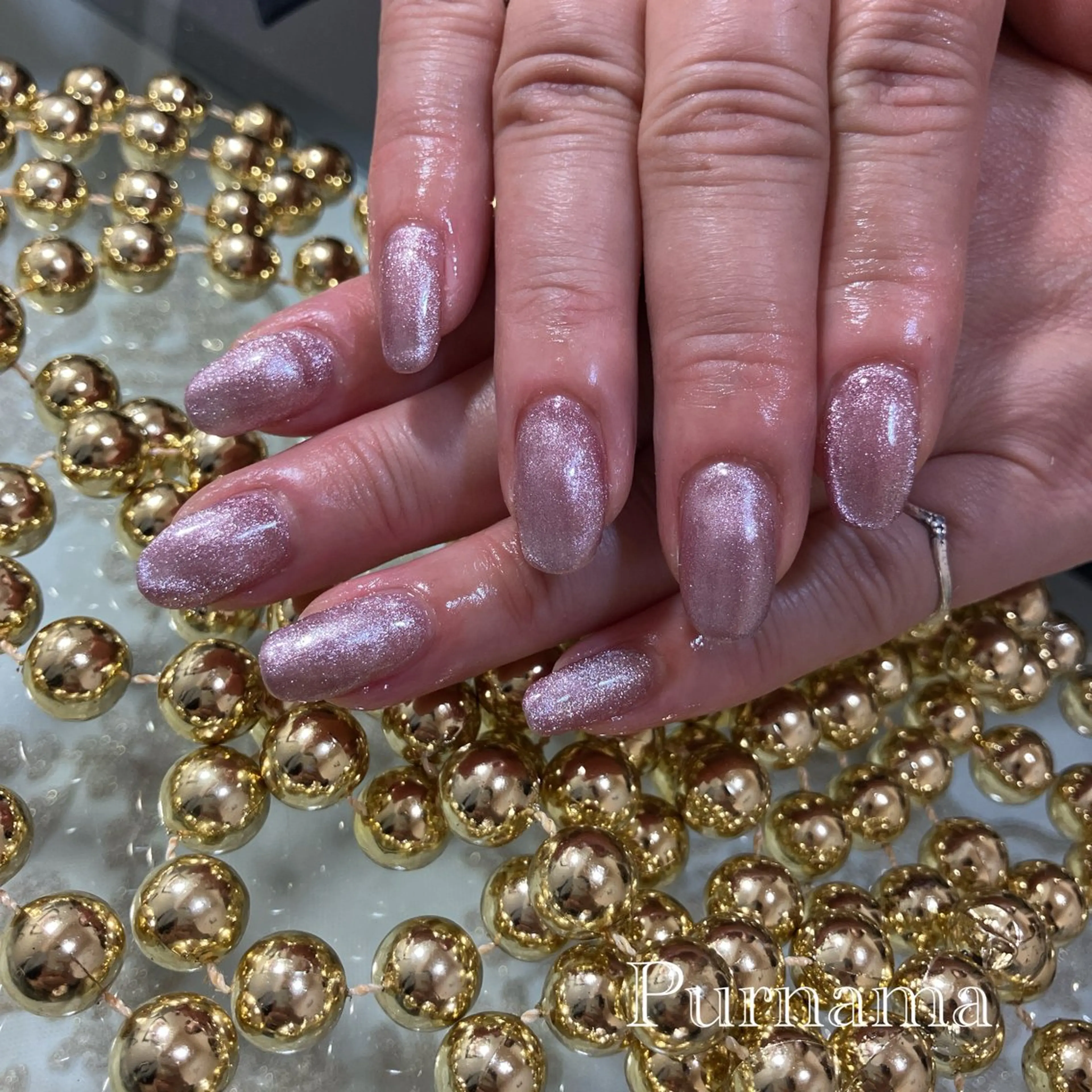 ネイル Purnama(ﾌﾟﾙﾅﾓ)所属・Purnama あきのネイルデザイン