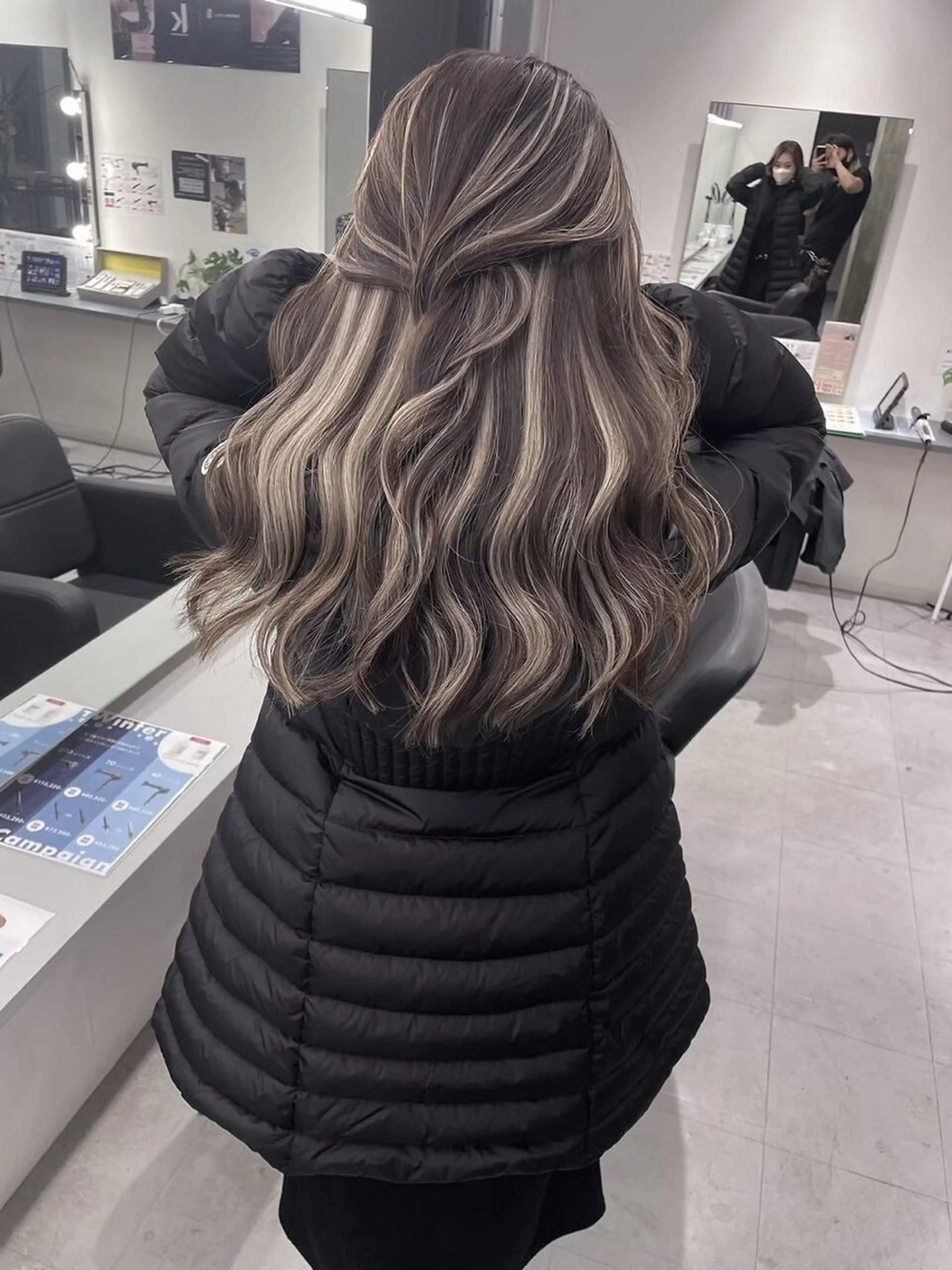 ロング カット ヘアカラー king highlight&extensions梅田所属・髪質改善/似合わ せ/ダブルカラー盛田のヘアスタイル