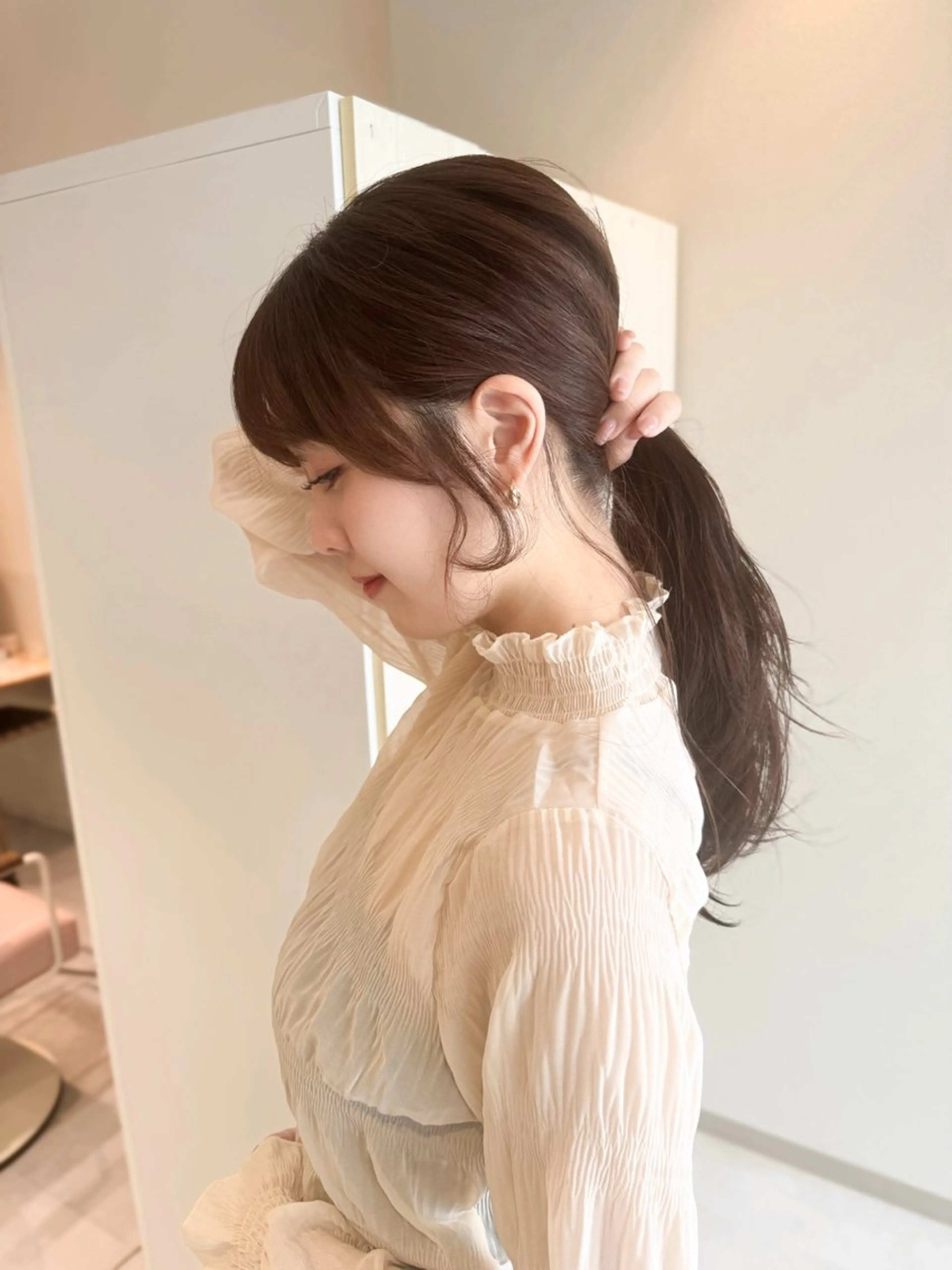 ロング カラー カット ヘアカラー トリートメント ヘアセット ✂️似合わせの魔術師 石田一樹✂️のヘアスタイル