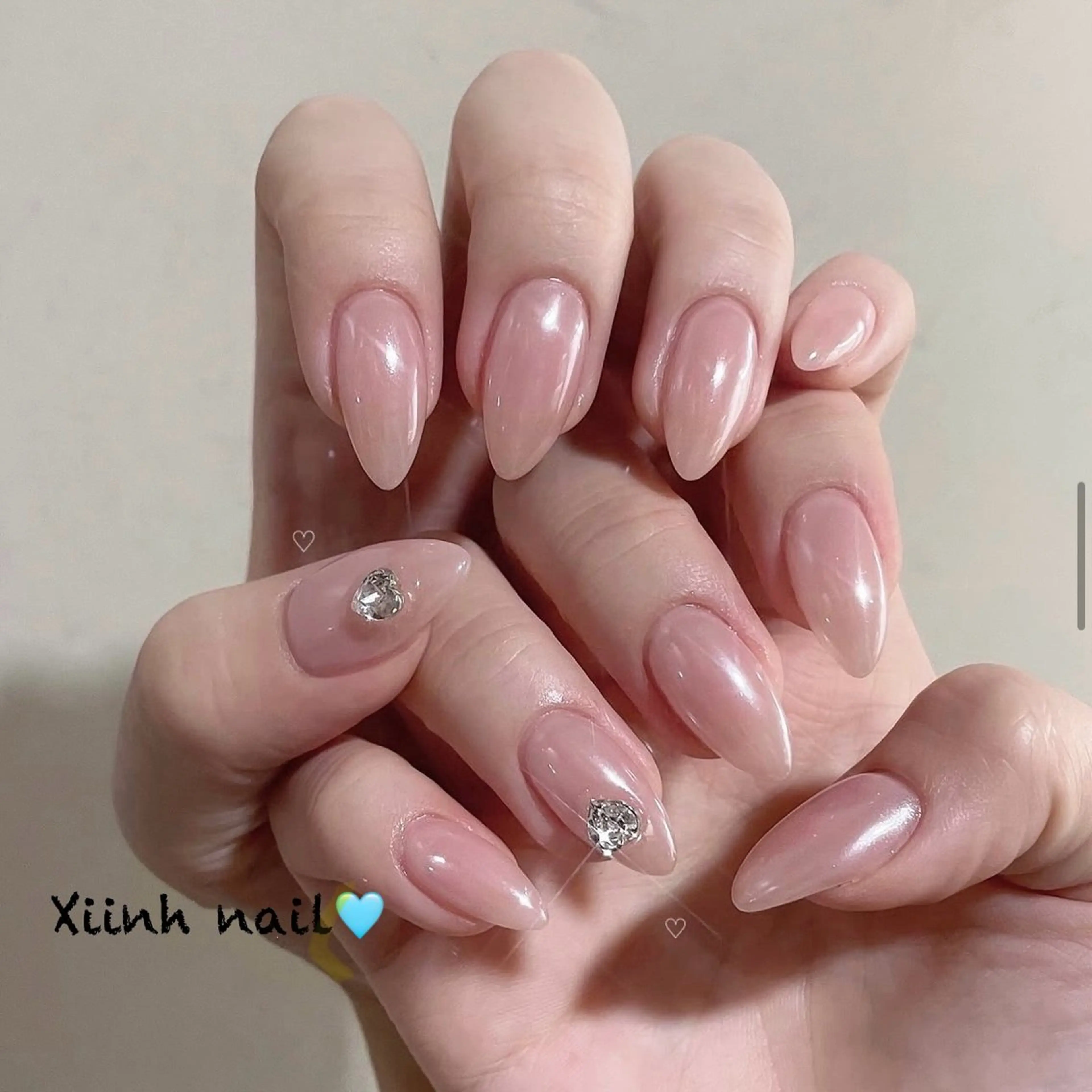 ネイル チークネイル 桜ネイル フットネイル ジェルネイル ハロウィン XIINH NAIL SALONのネイルデザイン