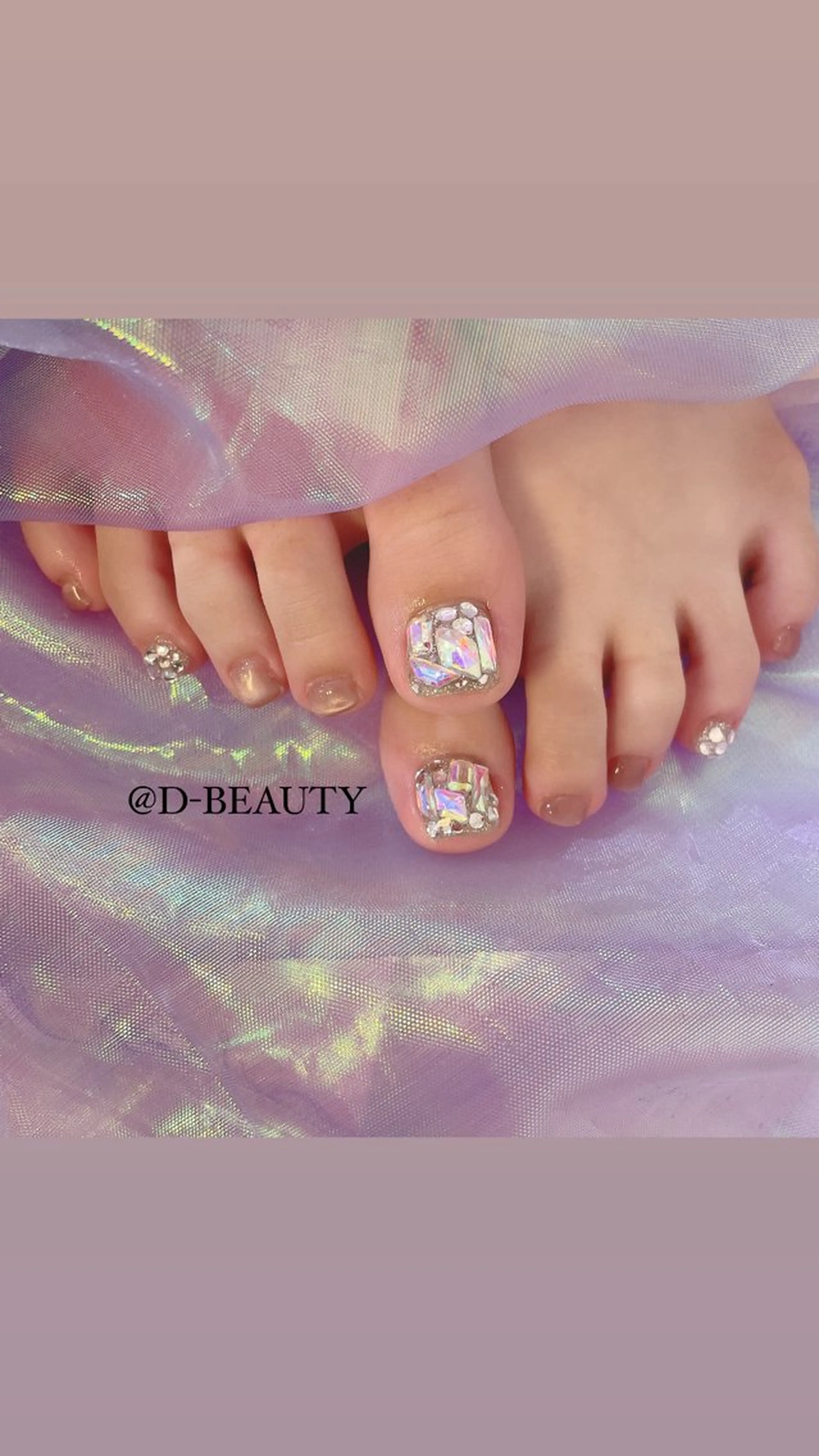ネイル フットネイル D-BEAUTY Nailsalonのネイルデザイン