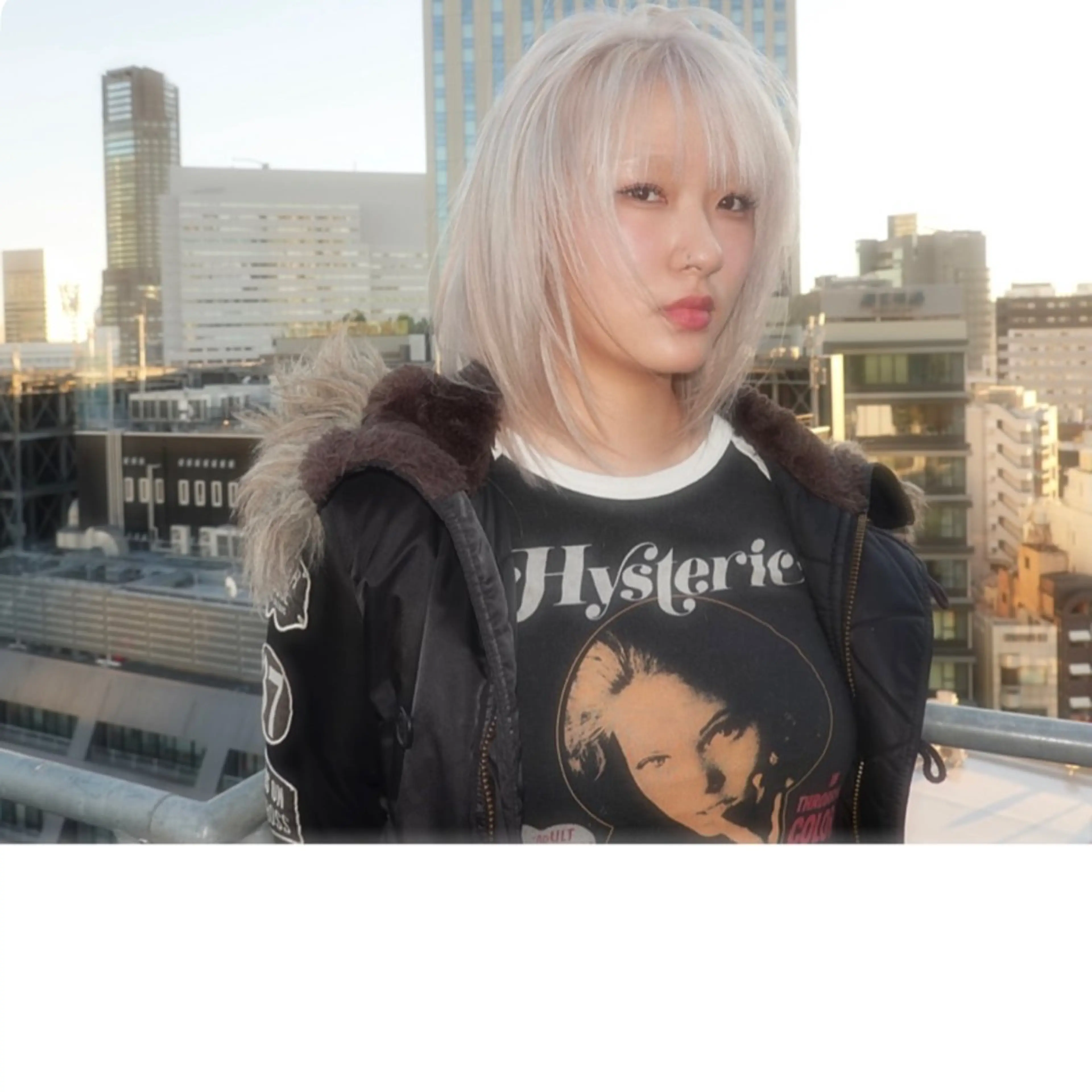 ミディアム カラー ヘアカラー bloc japon所属・ﾌﾞﾚｲｽﾞ˚✧₊⁎ ﾚｲﾔｰToriのヘアスタイル