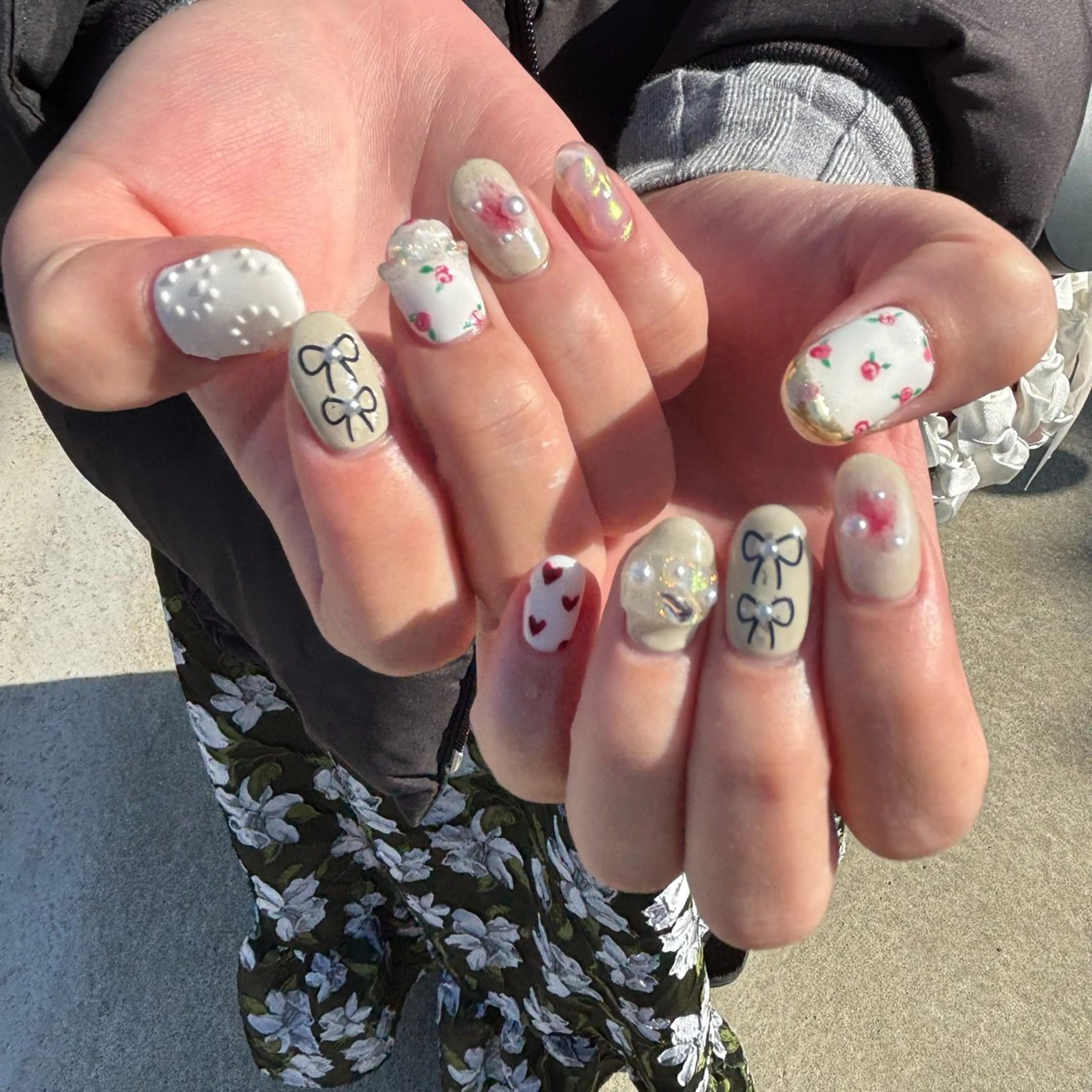 ネイル ハンドネイル Sea  nail by emaのネイルデザイン