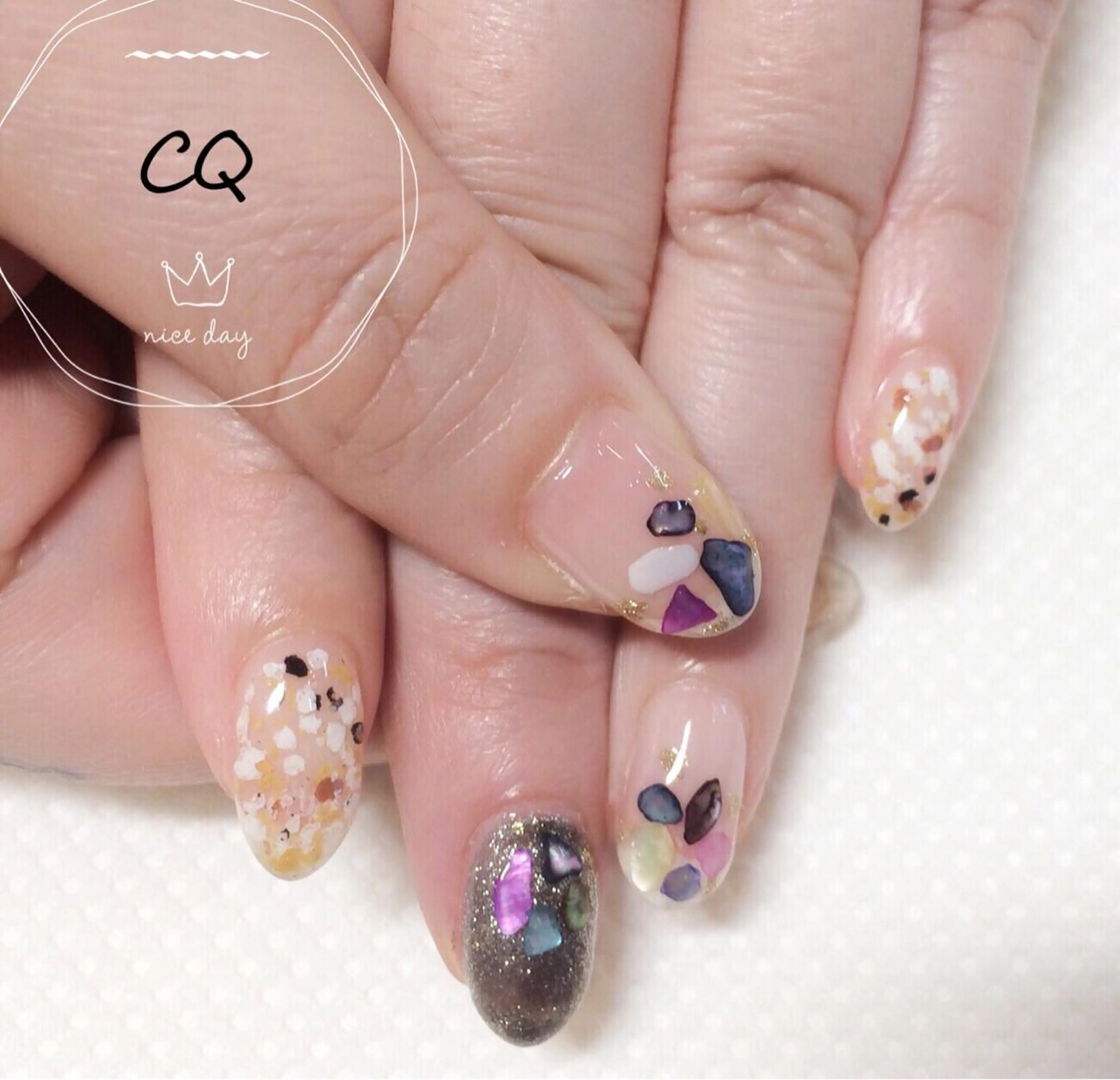 ネイル トータルビューティー CQのネイルデザイン