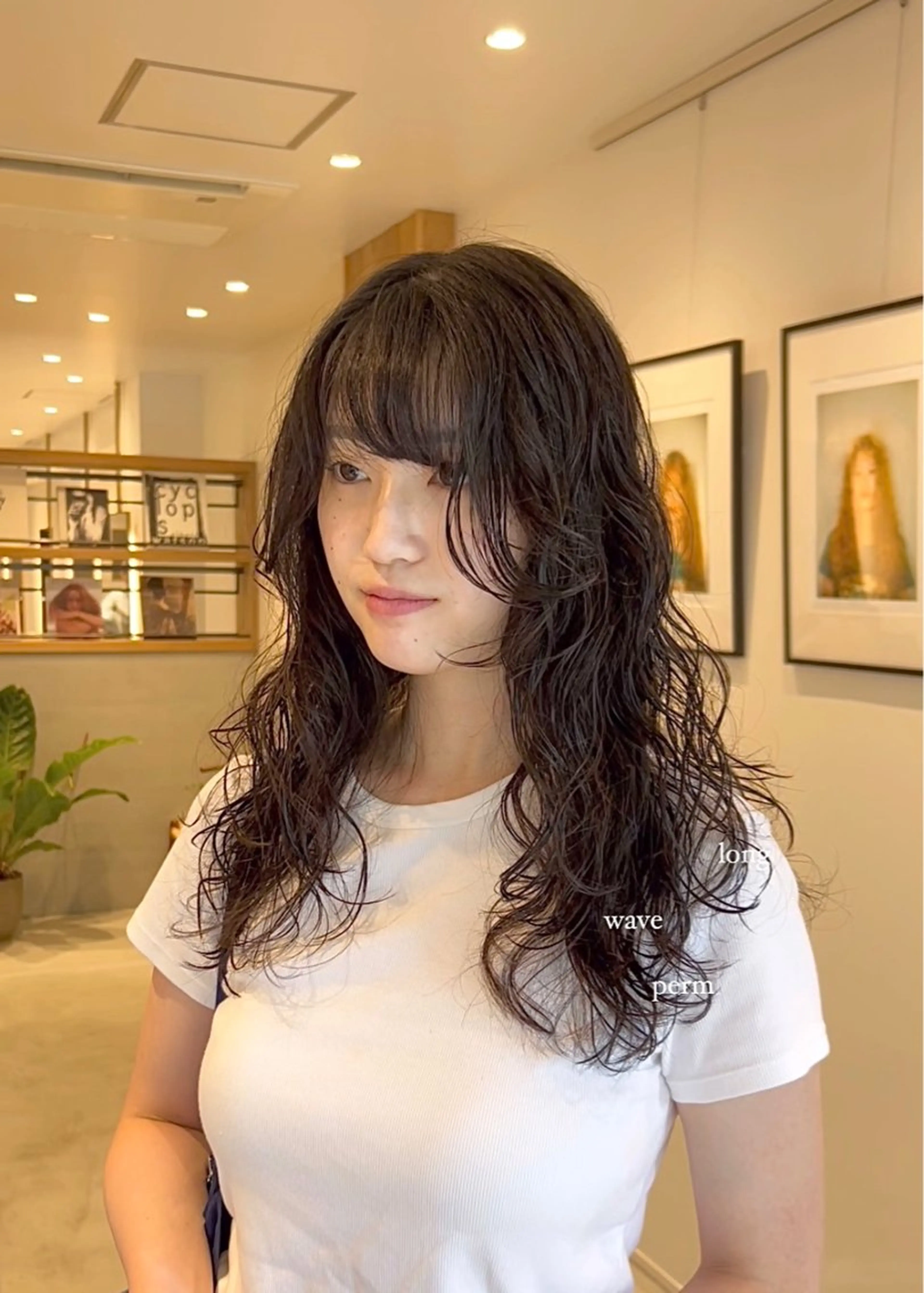 【 韓国風パーマ 】【 コテ巻き風パーマ 】カット＋デジタルパーマ＋内部補修トリートメントの写真