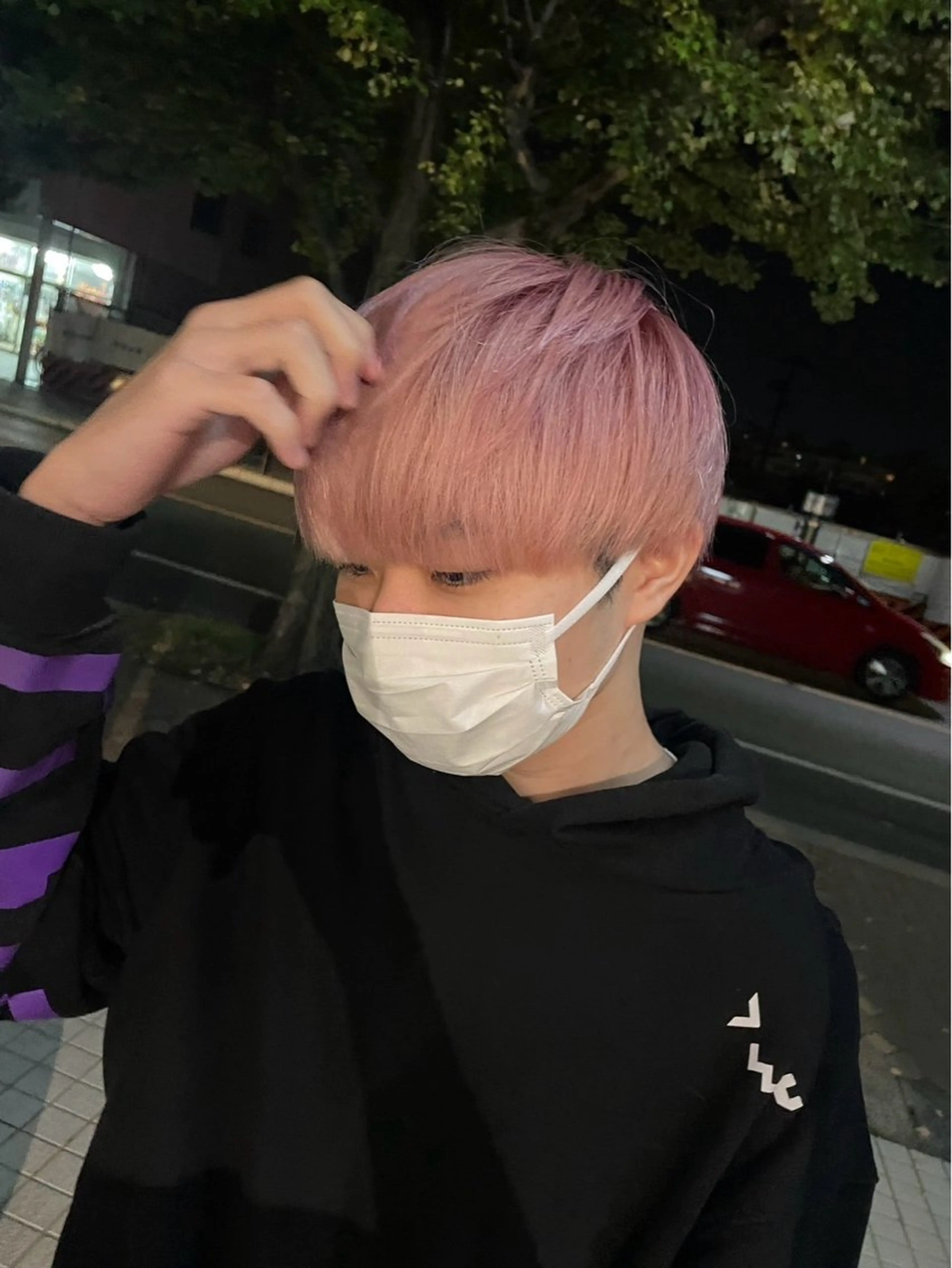 カラー ピンクカラー ゴーエン所属・藤が丘/カットモデル /fukiのエステ・リラクイメージ