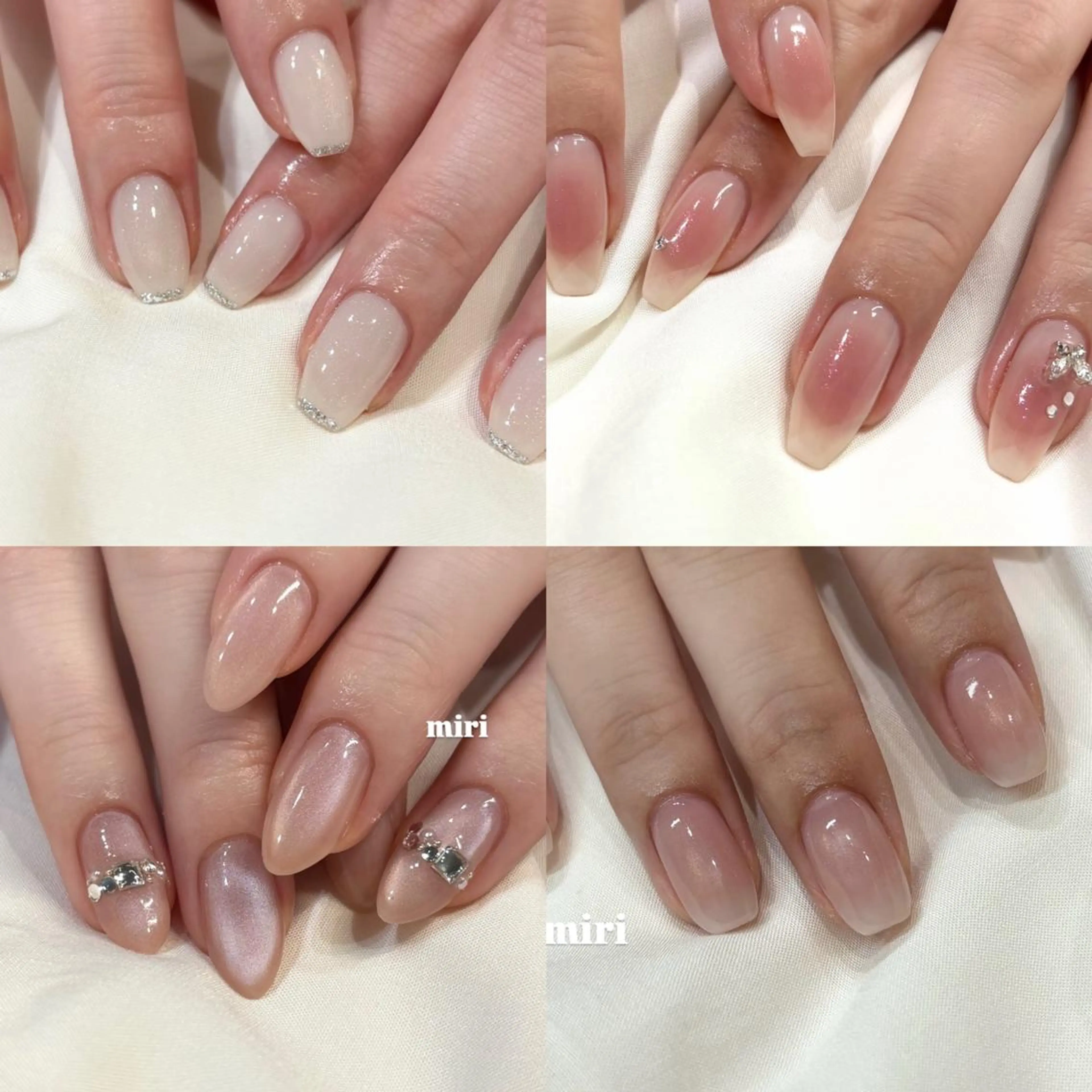 ネイル 新宿代々木/韓国系 ワンホン/aya🫧のネイルデザイン