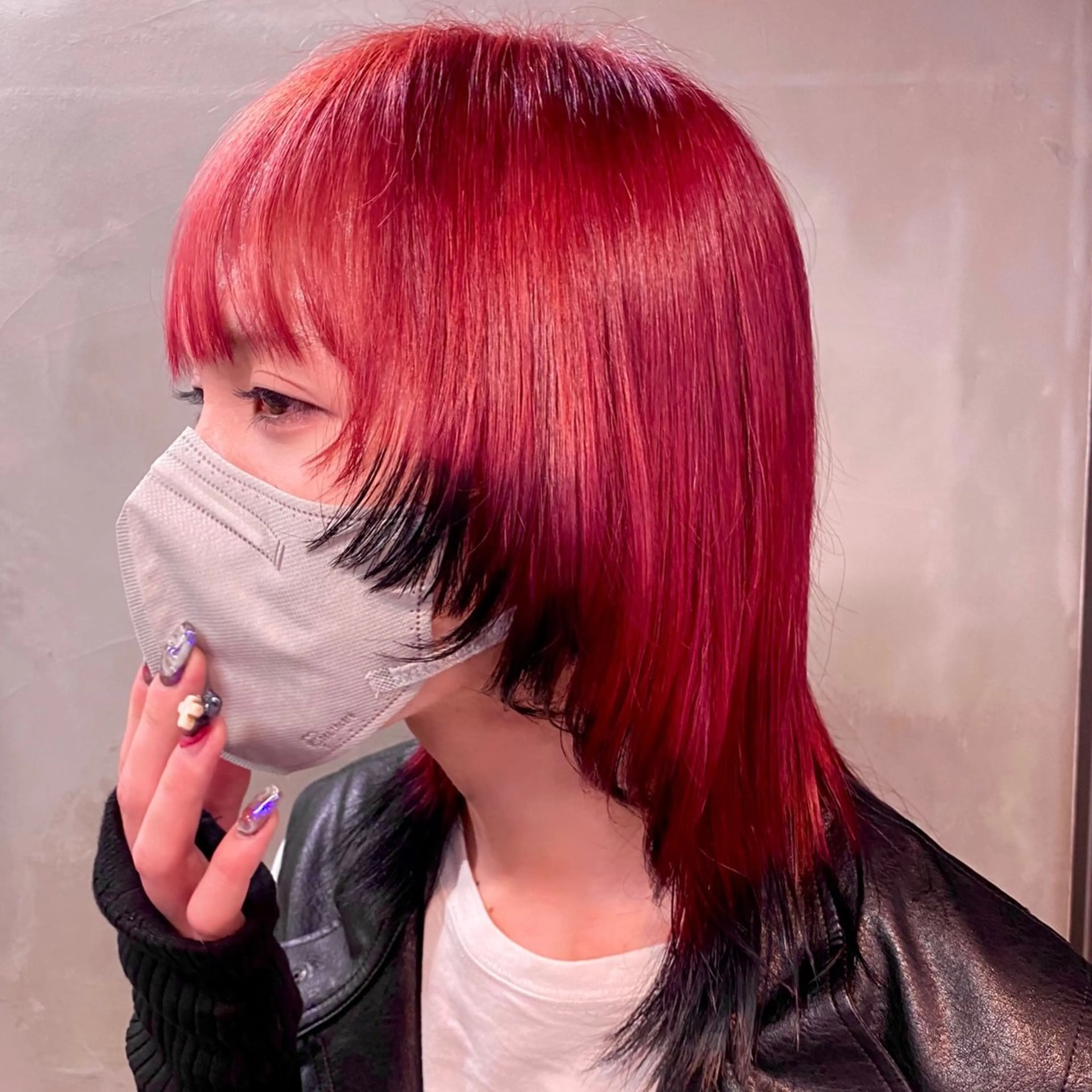 ショート SHIN レイヤー‪‪カットのヘアスタイル