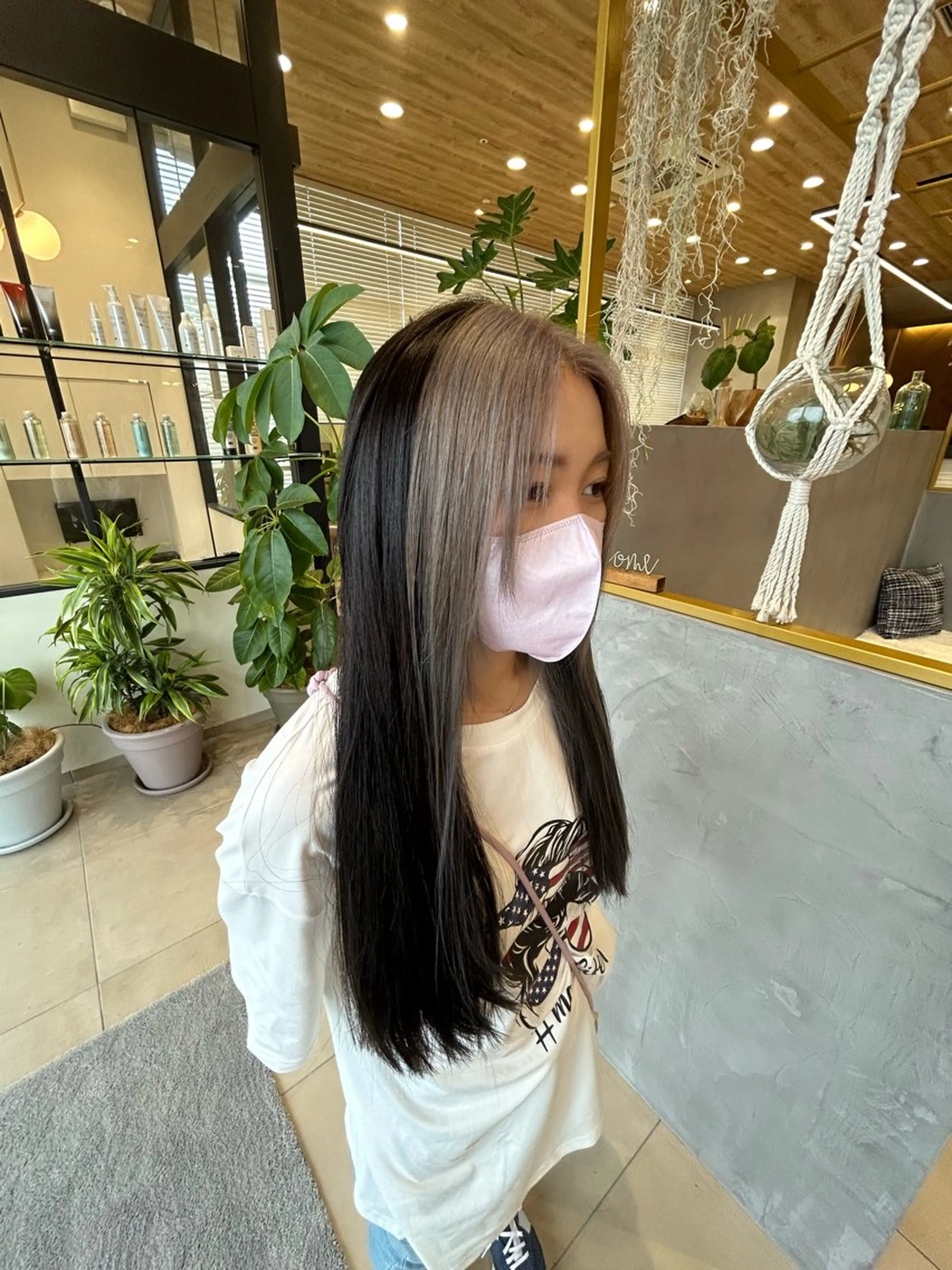 ロング 🐰ྀིあやの ハイトーン🧁ྀིのヘアスタイル