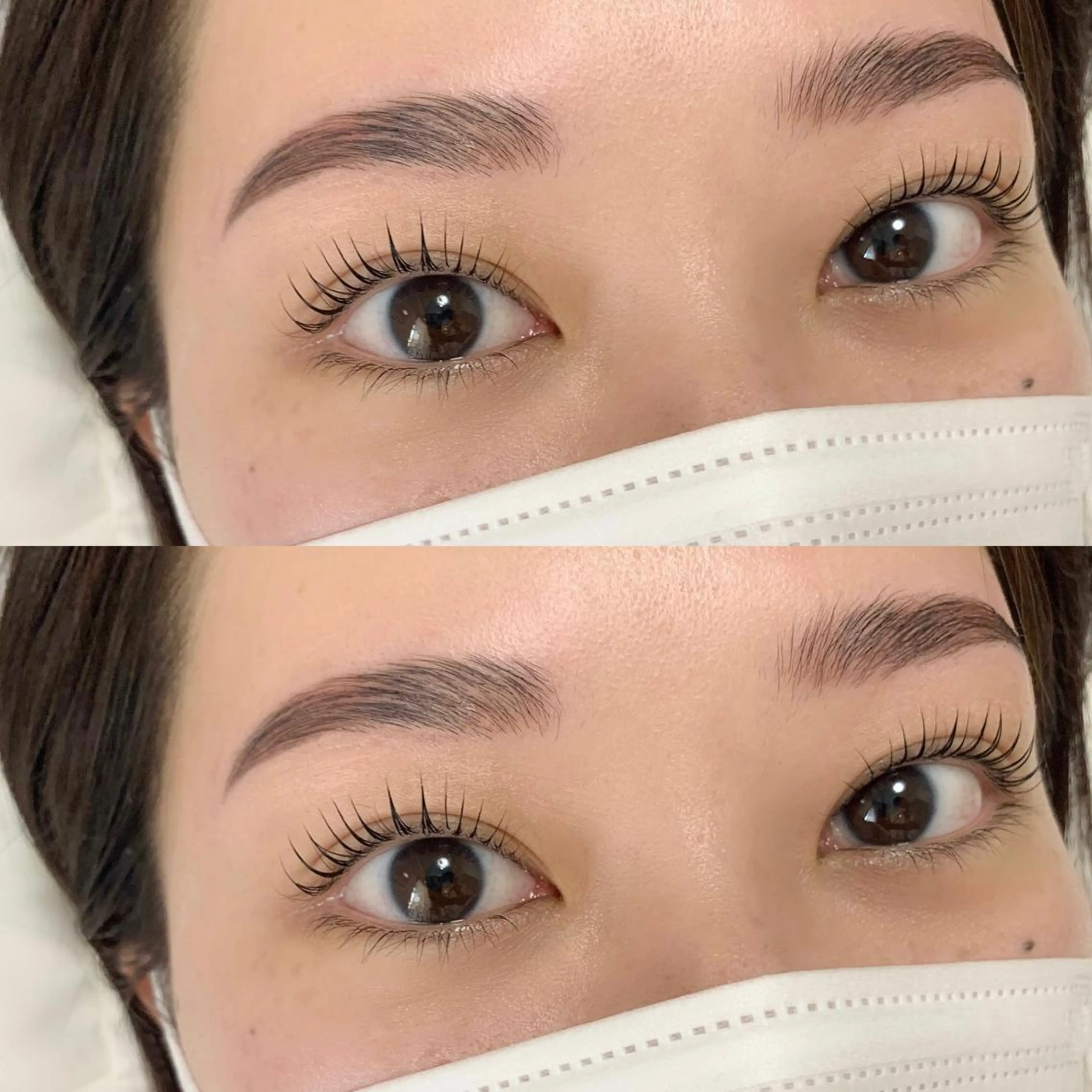 【大人気◎パリエク✨】まつ毛パーマ＋フラットラッシュ40本の写真