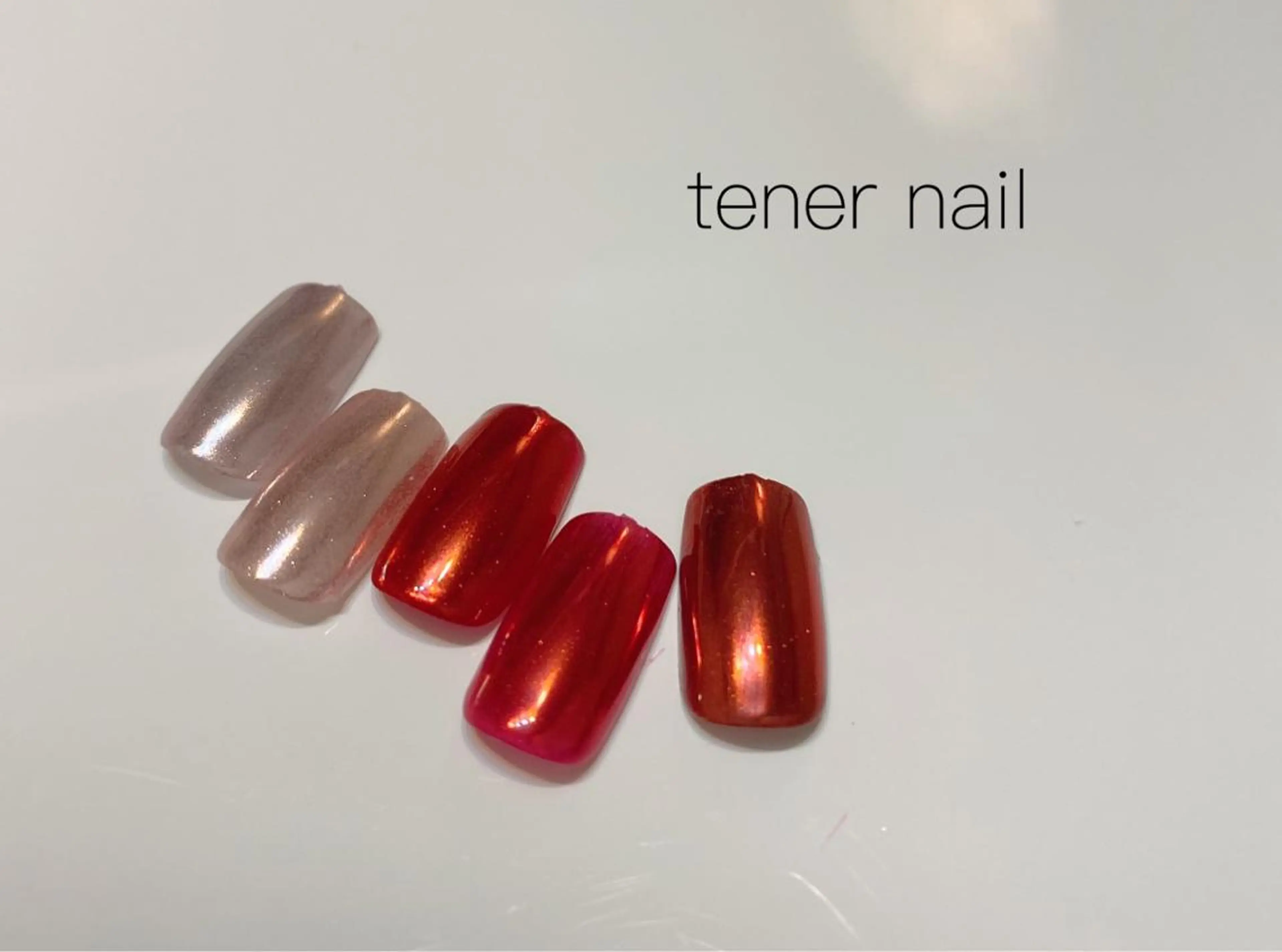 ネイル オーロラネイル ブルー ブラウン ゴールド グリーン tener  nail  テネルネイル所属・テネルネイル tener nailのネイルデザイン