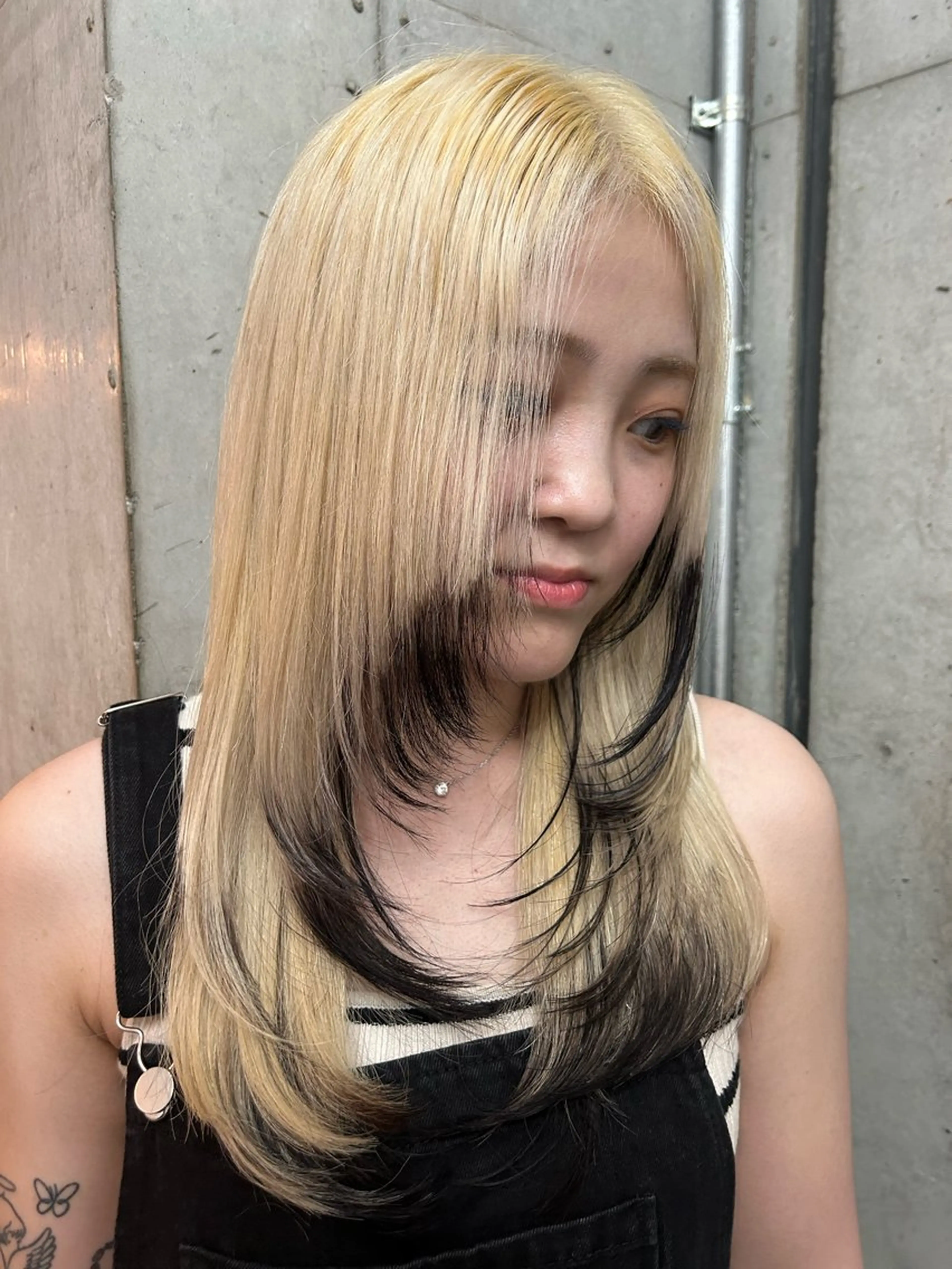 ロング カラー カット ヘアカラー トリートメント 🎨デザイン🥇 美髪・艶髪 日暮千敬のヘアスタイル