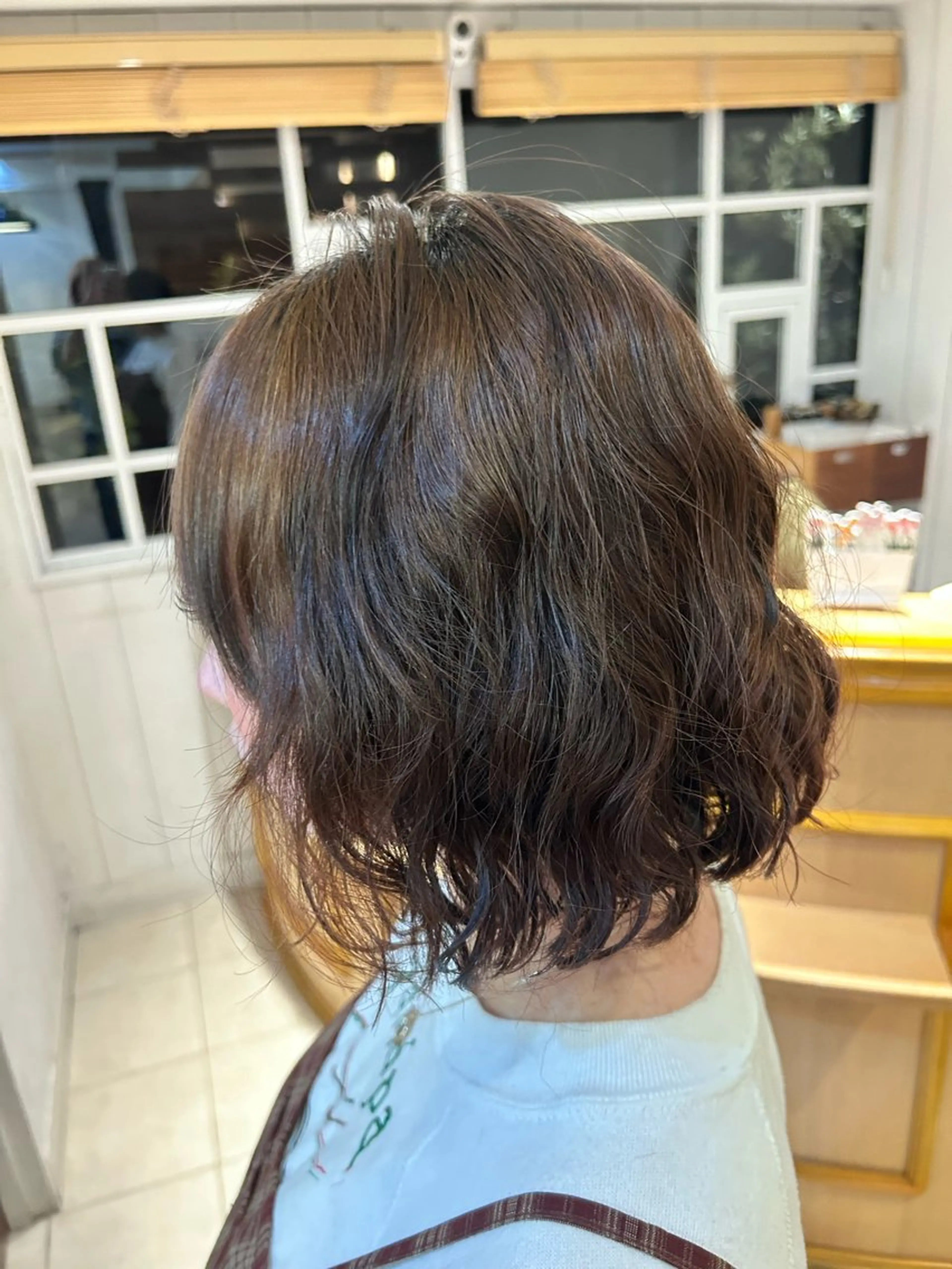 ショート パーマ ボブ ショートヘア ニュアンスパーマ PIS／ NAHOのヘアスタイル