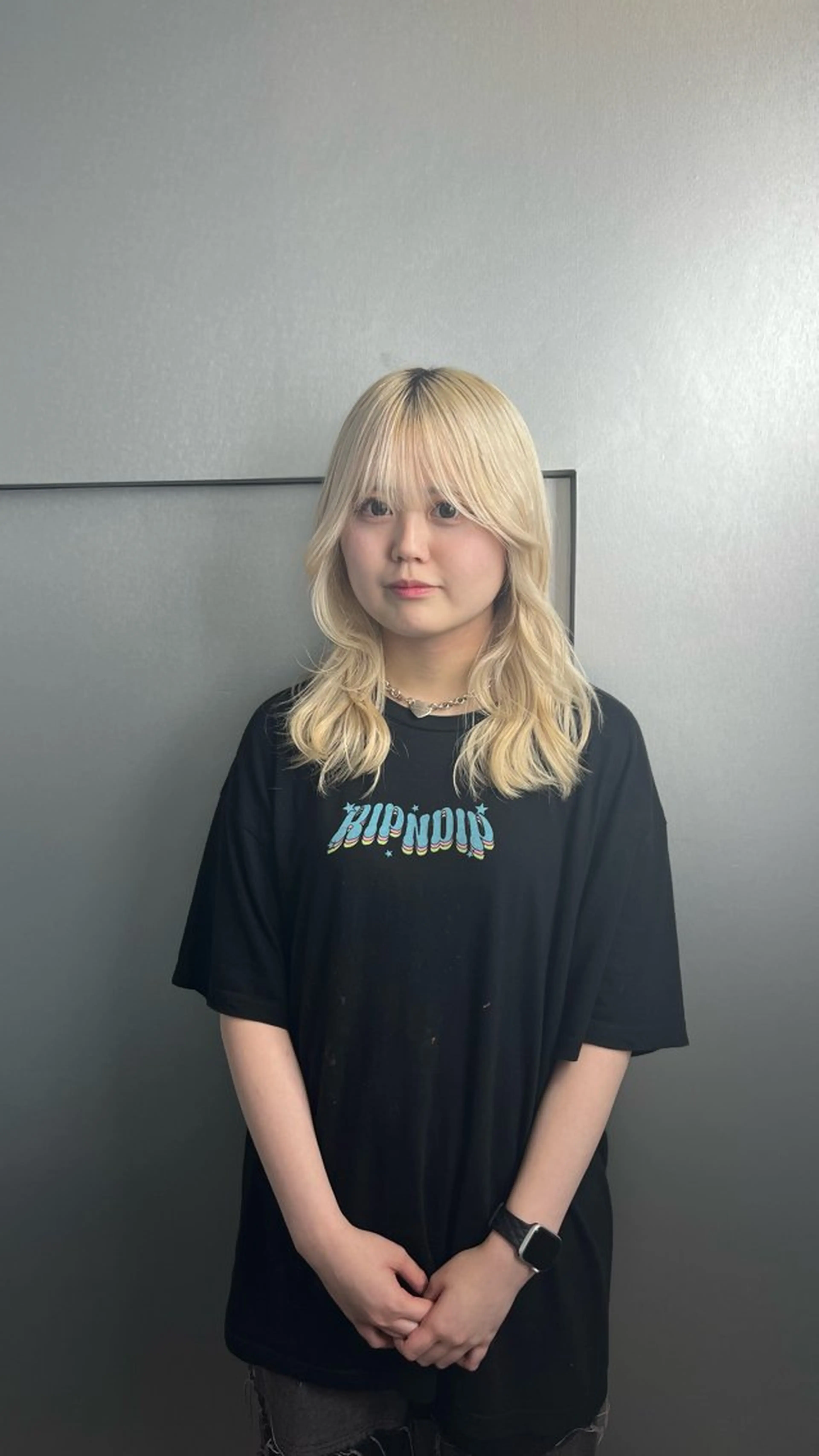 ミディアム 韓国風ヘア レイヤーカット 韓国風艶カラー 🇰🇷🩶/REIのヘアスタイル