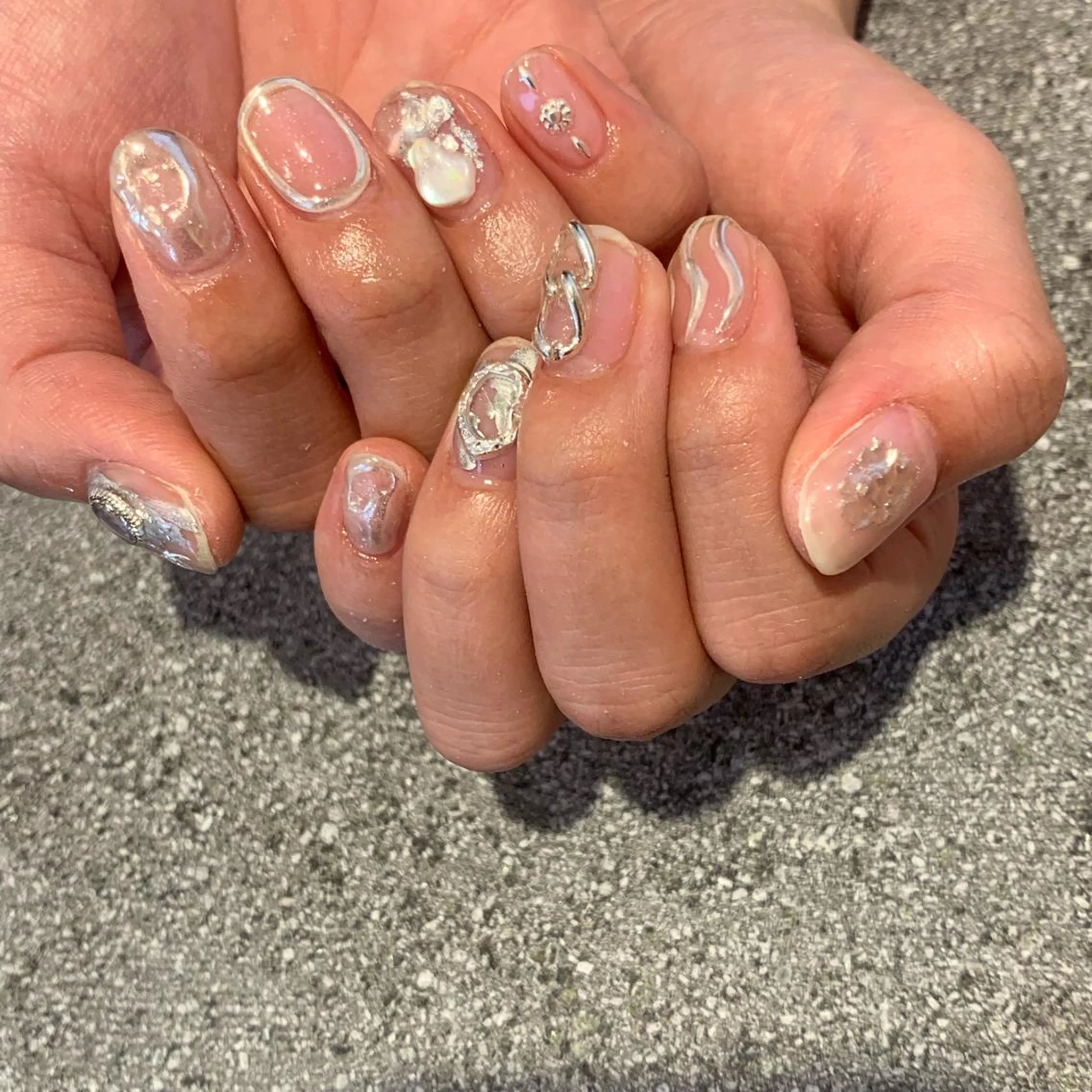 ネイル ハンドネイル revia所属・ERI Nailistのネイルデザイン