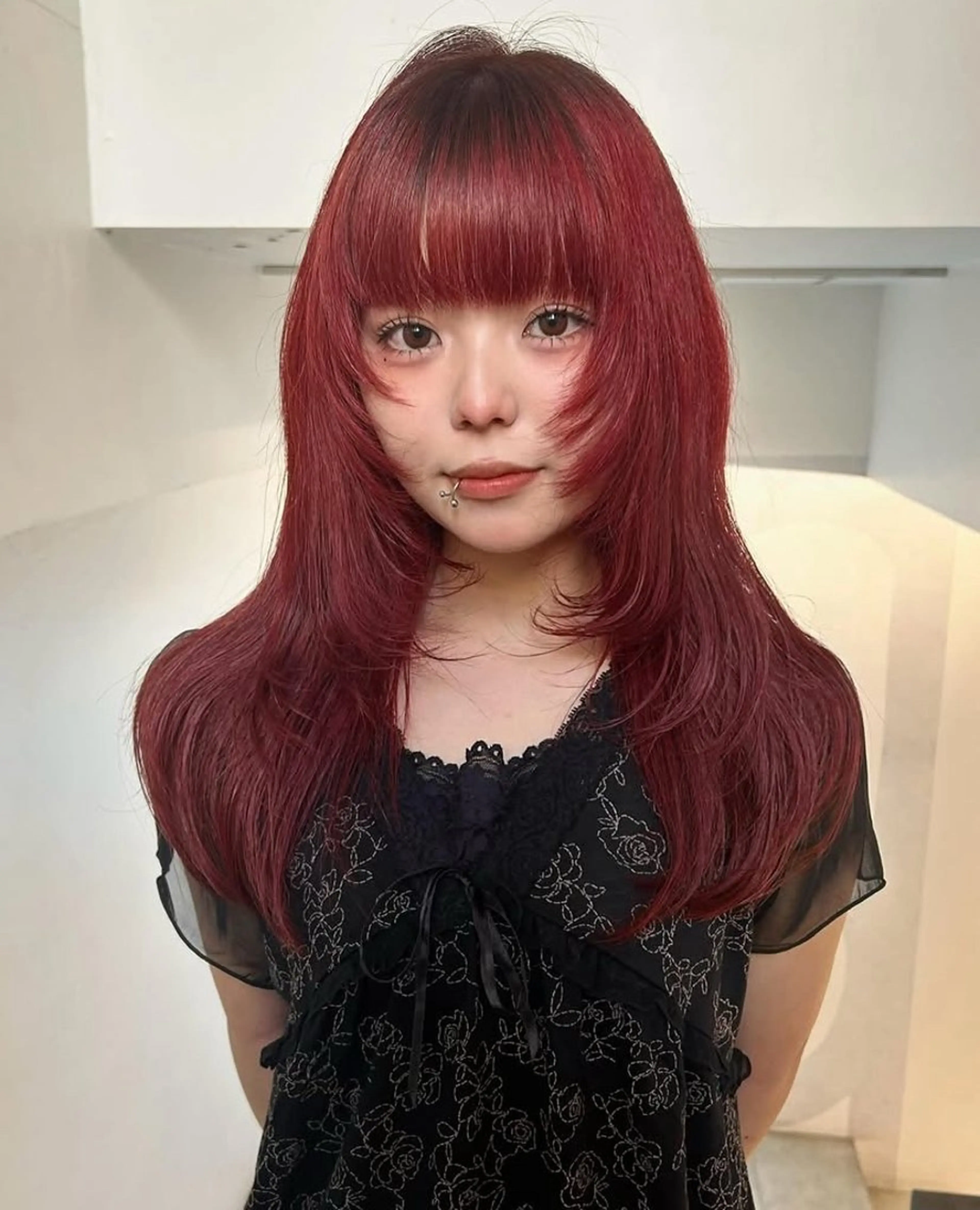 ロング カラー ヘアカラー ⭐️SORA⭐️ nail★colorのネイルデザイン