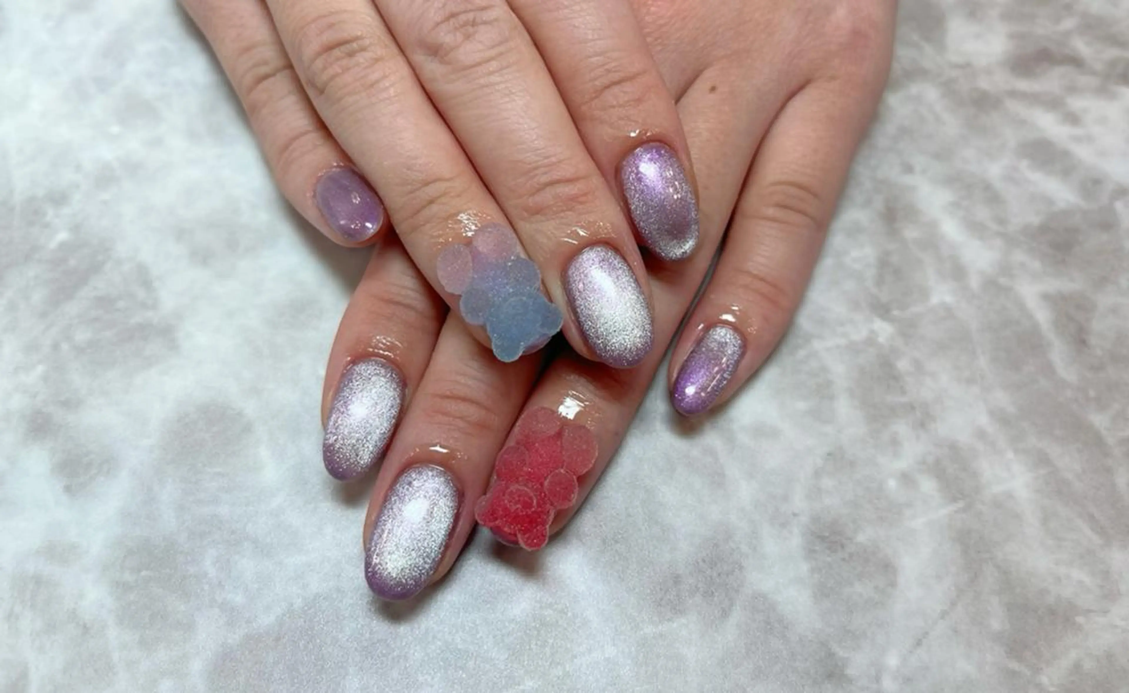 ネイル ネイルリボン 石田のネイルデザイン