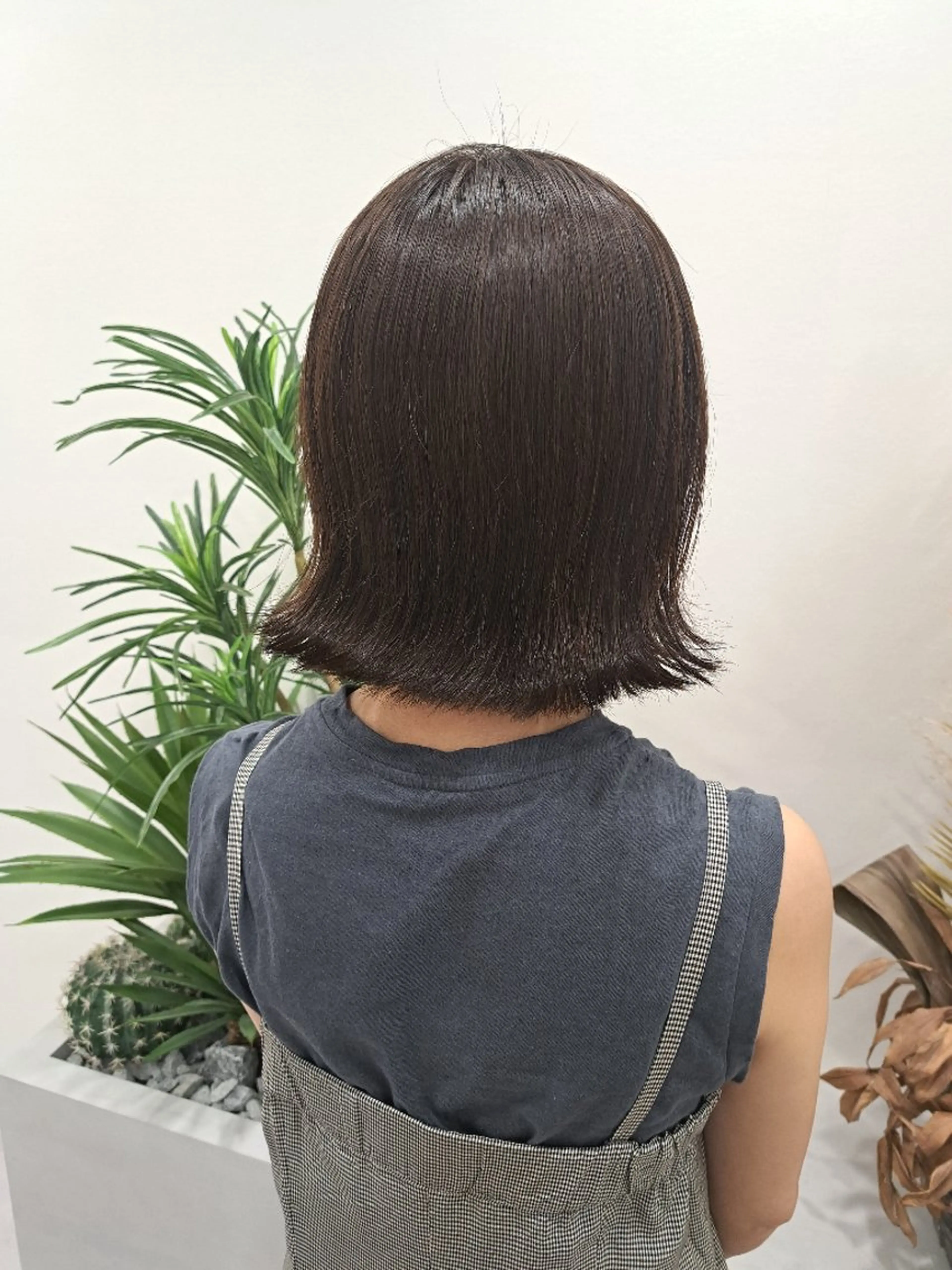 ミディアム ボブ 外ハネヘア 髪質改善／スパ✨木村 奈未のヘアスタイル