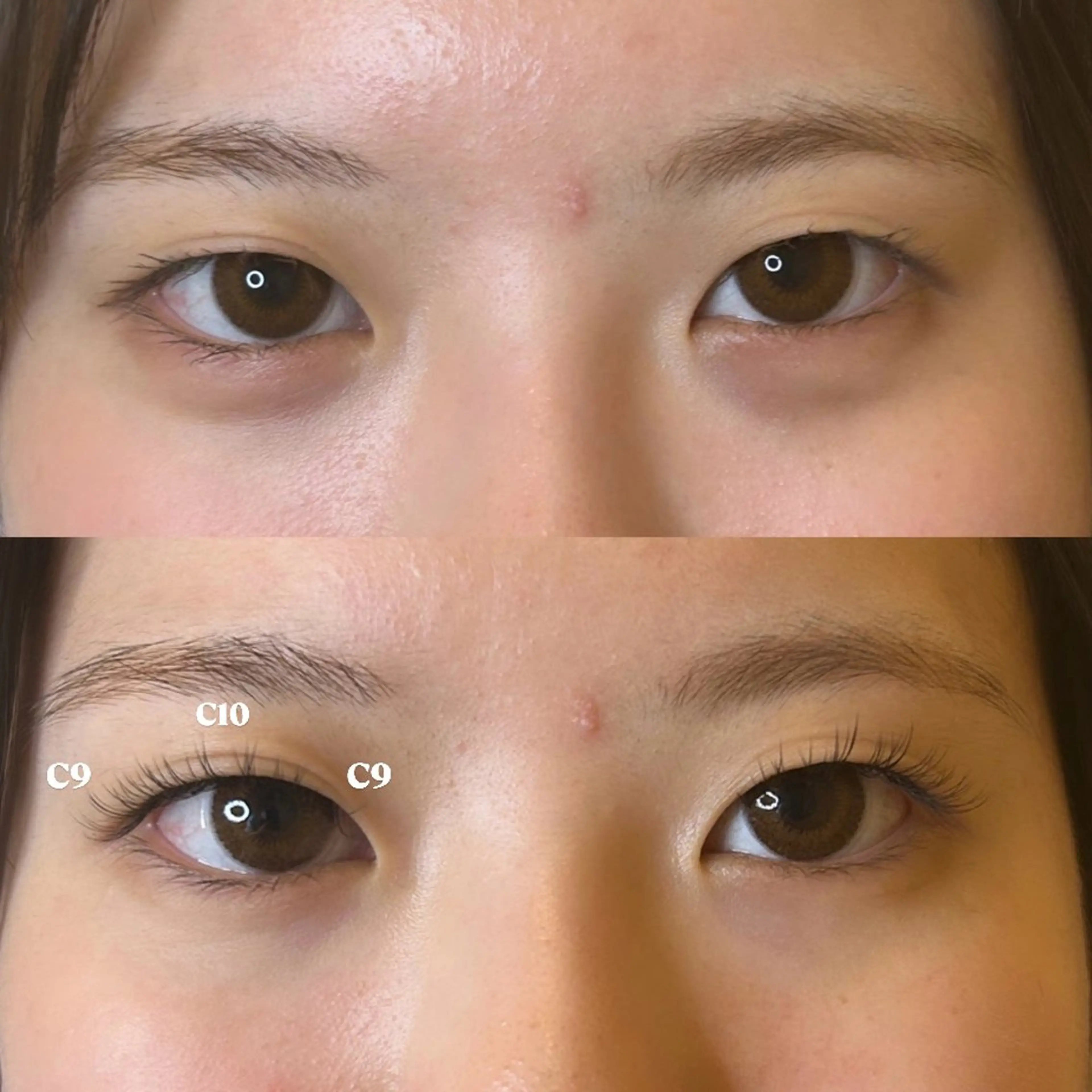 マツエク・マツパ ナチュラル 細川 la beaux中津のマツエク・マツパデザイン