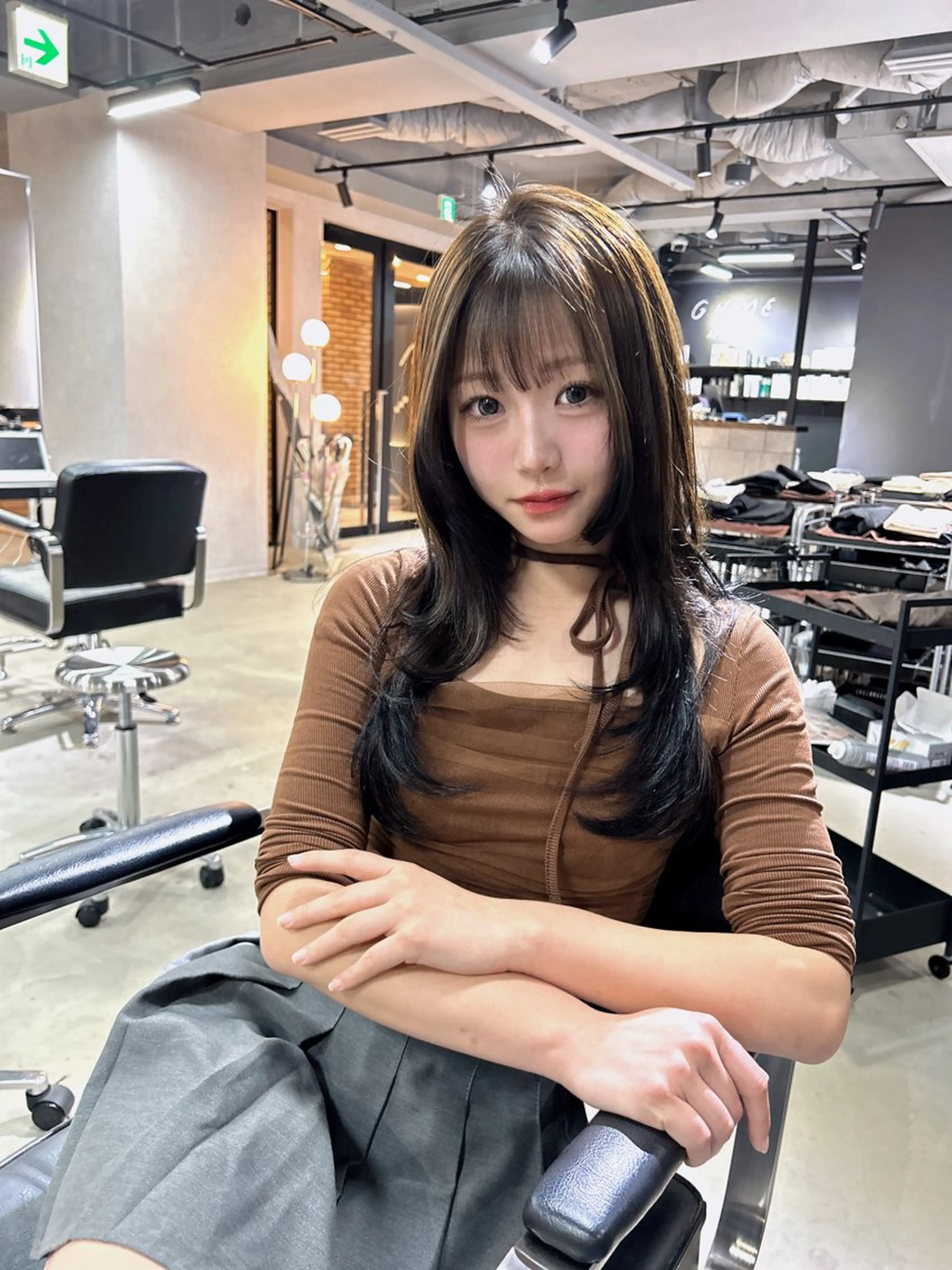 ロング カット トリートメント 髪質改善大阪/ 酸性縮毛矯正/ゆうとのヘアスタイル