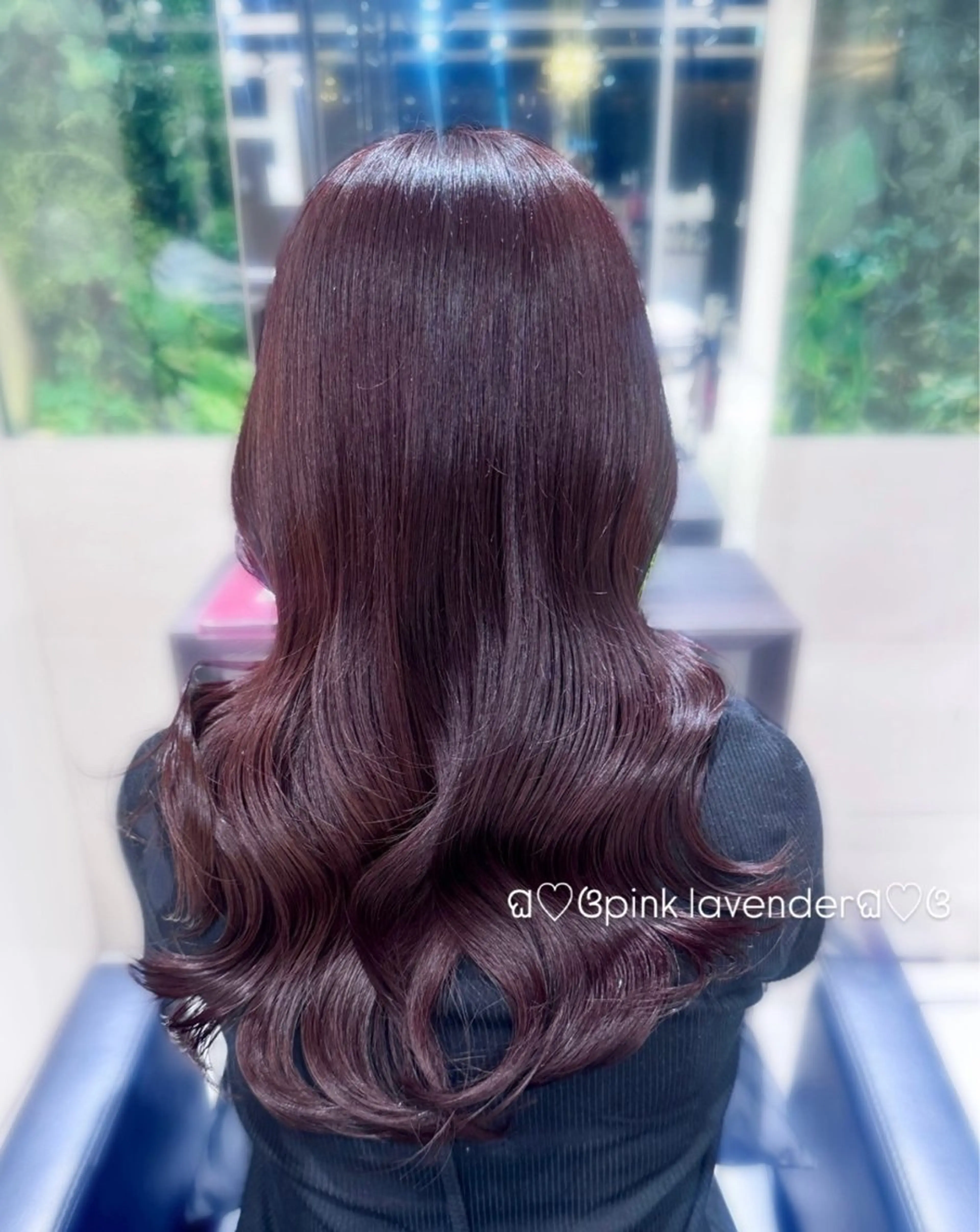 ロング ヘアカラー つや髪ᰔᩚ暖色 カラーYui🩰のヘアスタイル