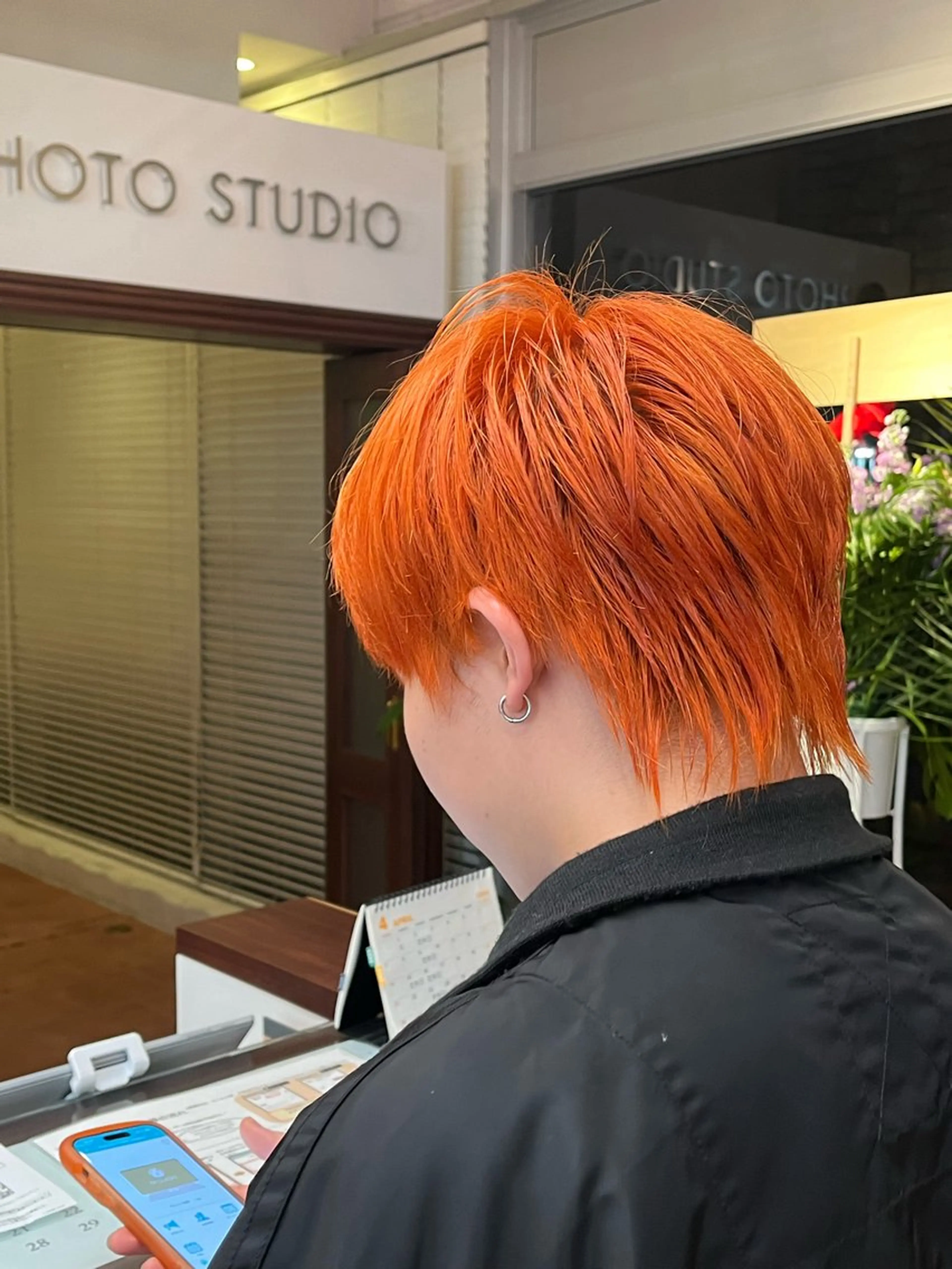 ショート カラー メンズ Agu hair mieux宮崎大塚店所属・デザインカラー✨ 日高桃佳のヘアスタイル